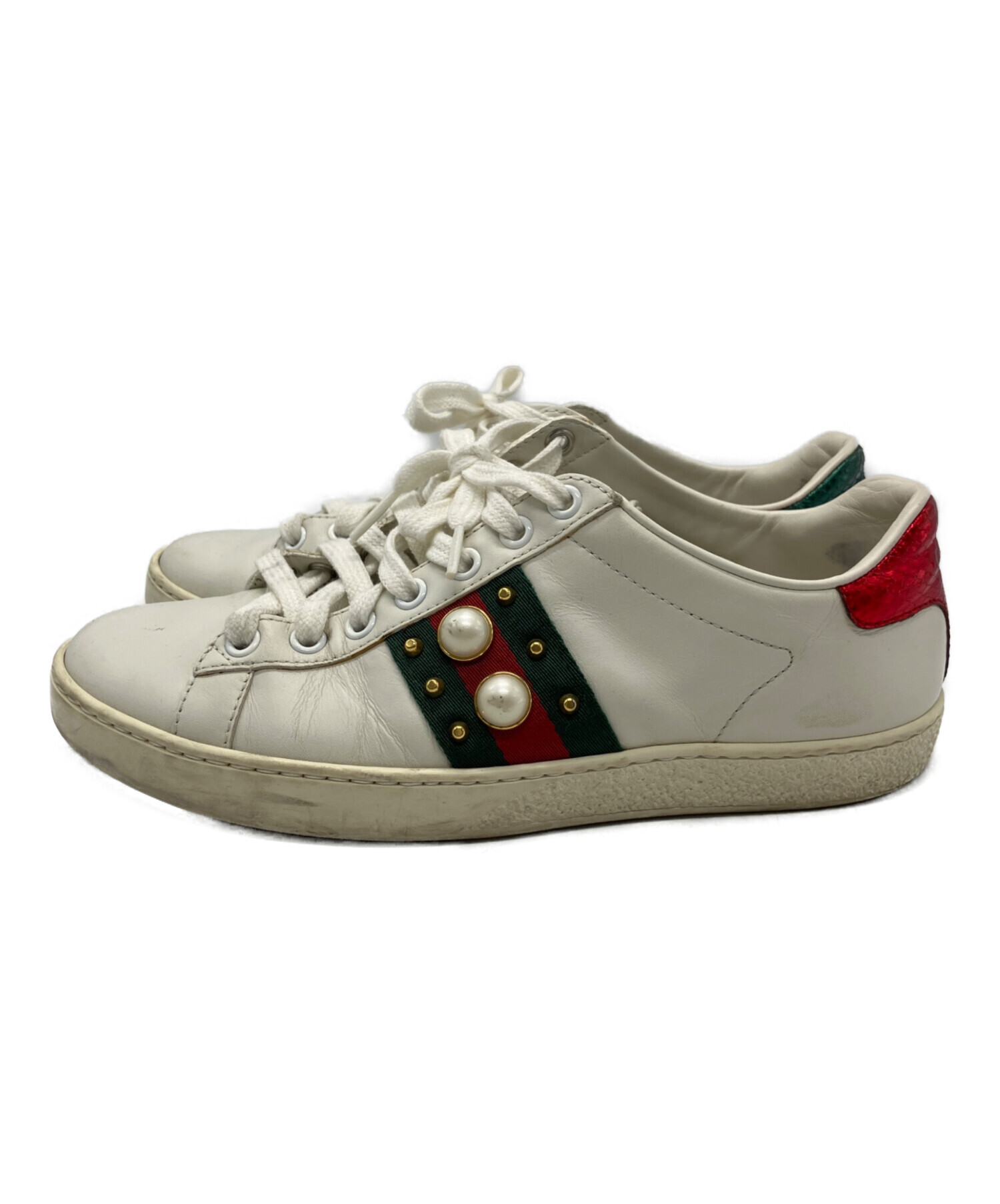 中古・古着通販】GUCCI (グッチ) GUCCI シェリーライン スニーカー