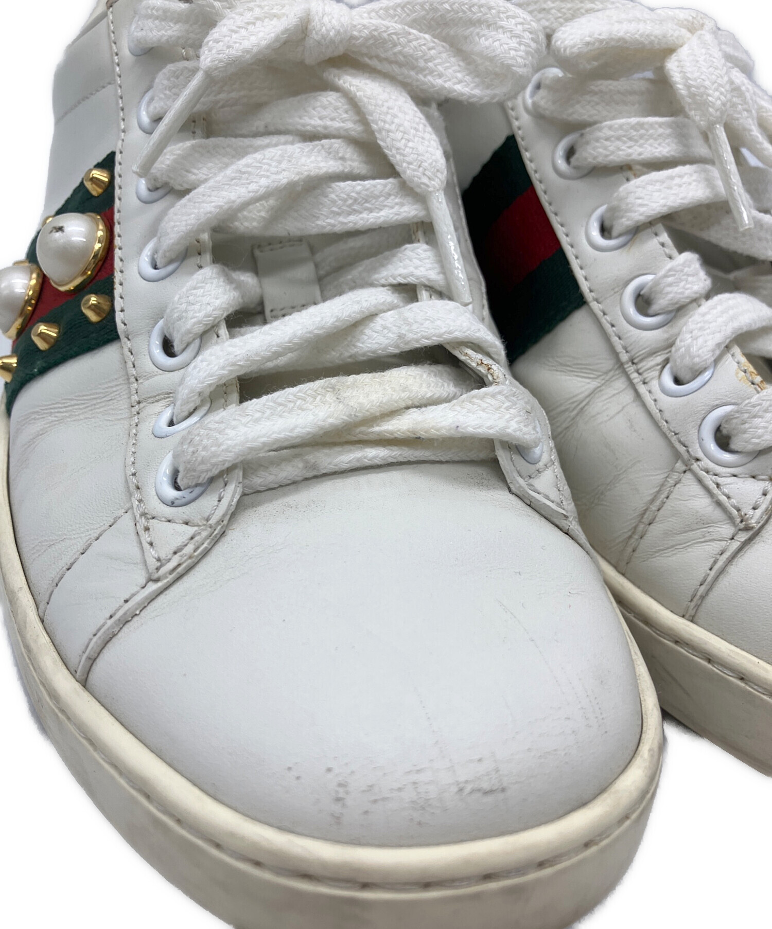 中古・古着通販】GUCCI (グッチ) GUCCI シェリーライン スニーカー