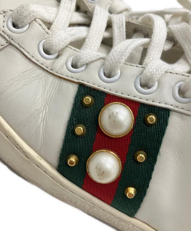 中古・古着通販】GUCCI (グッチ) GUCCI シェリーライン スニーカー