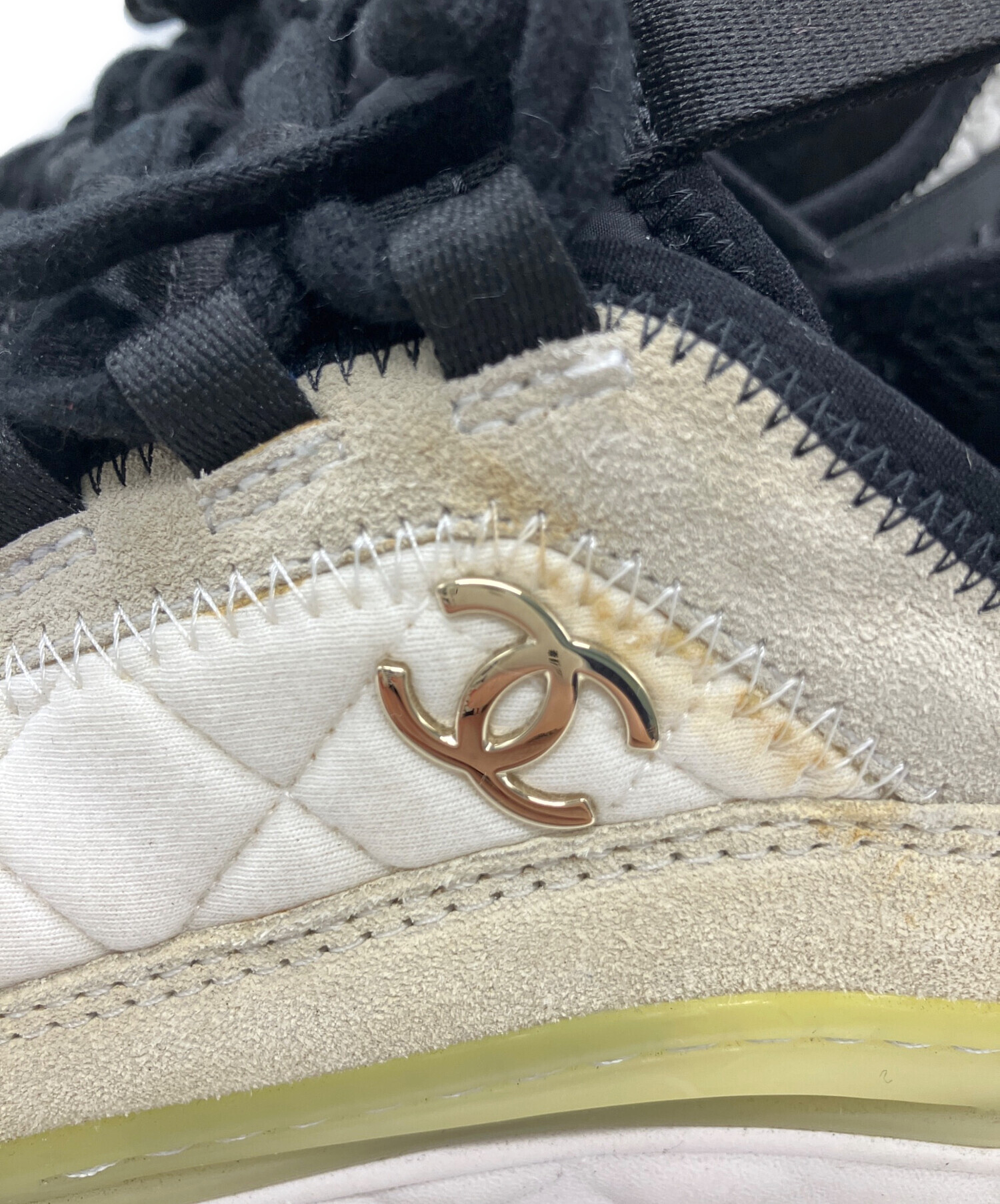 中古・古着通販】CHANEL (シャネル) CHANEL スニーカー ホワイト
