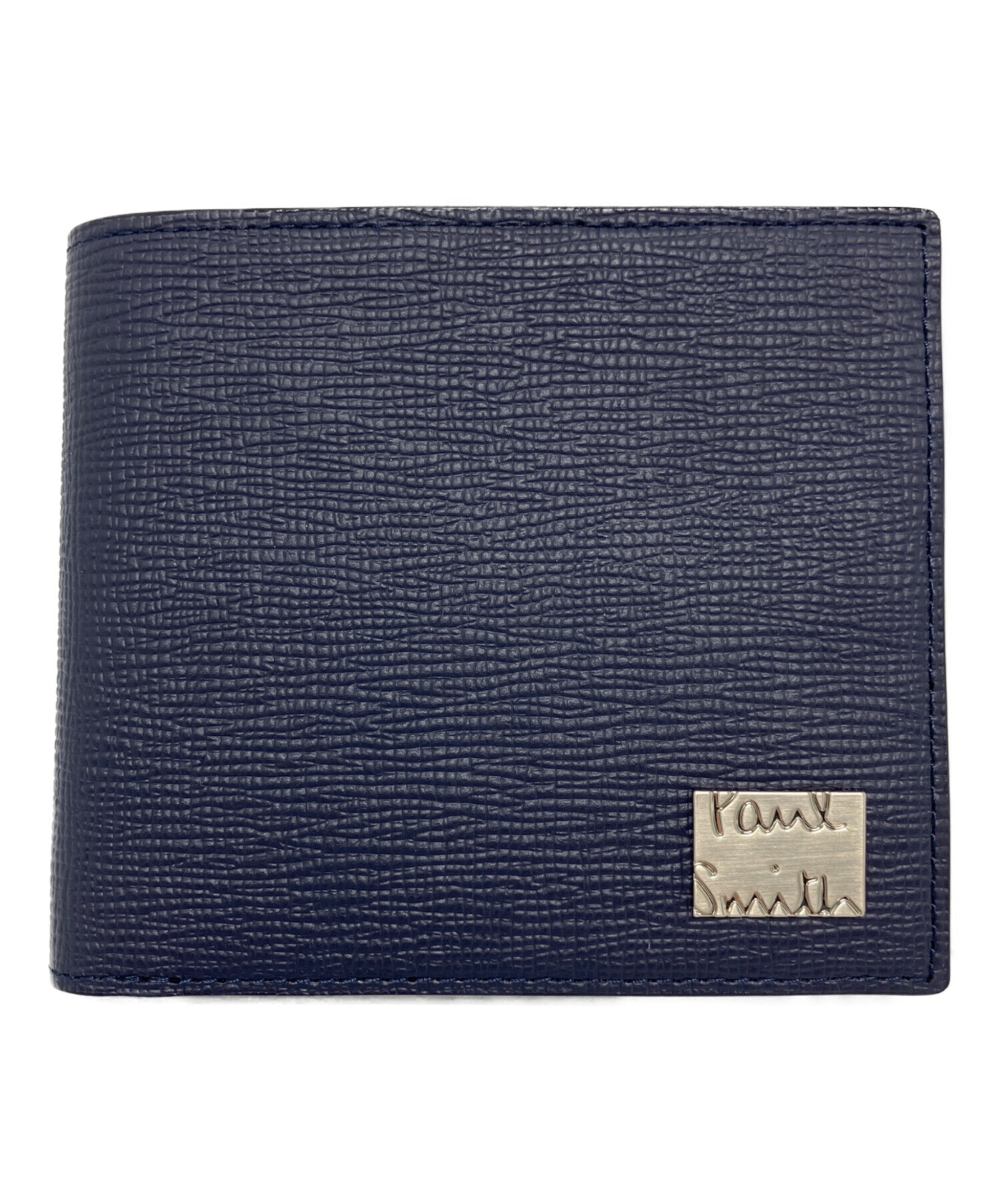Paul Smith 二つ折り財布 ネイビー 30PA 833-168 未使用品 中古・古着通販】Paul Smith (ポールスミス) Paul Smith 2つ折り財布