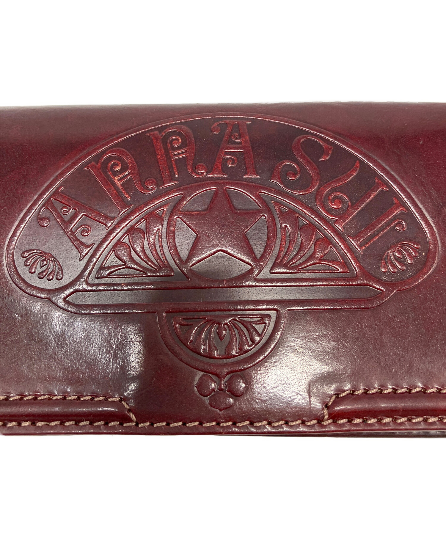 中古・古着通販】ANNA SUI (アナスイ) ANNA SUI 長財布 ボルドー 