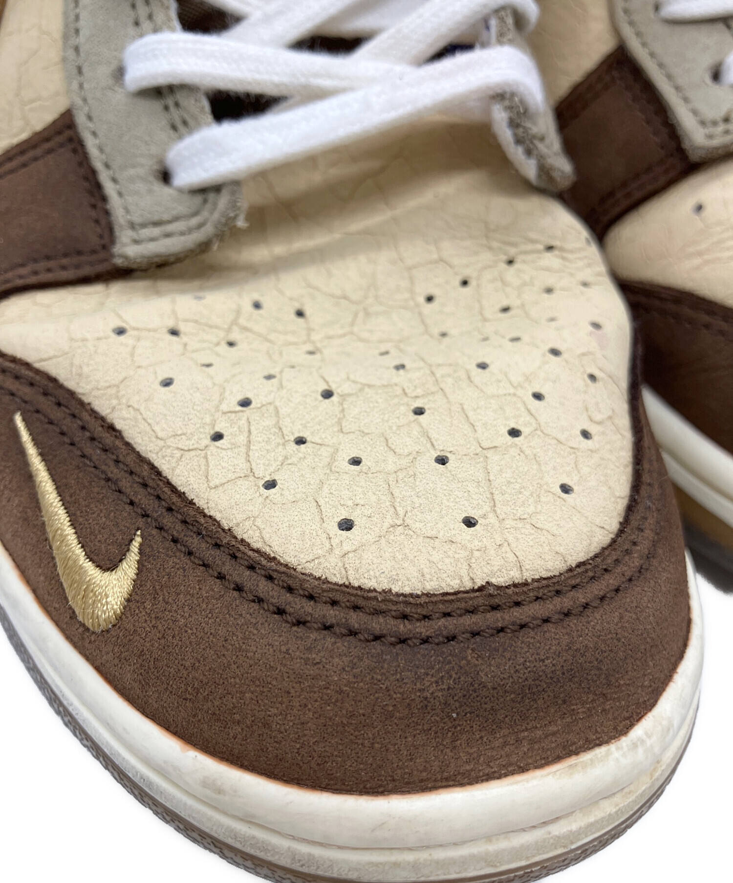 中古・古着通販】NIKE (ナイキ) NIKE ローカットスニーカー ベージュ 