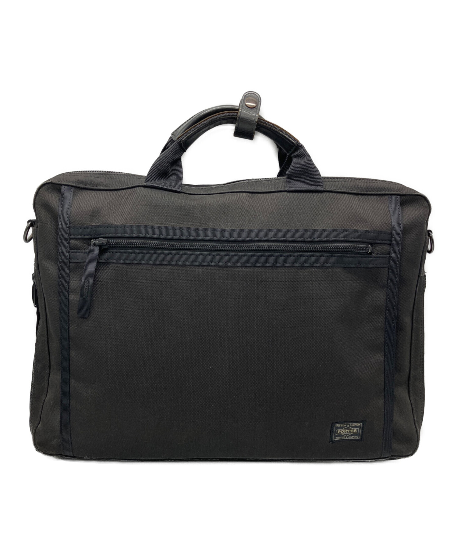 中古・古着通販】PORTER (ポーター) PORTER ブリーフケース ブラック