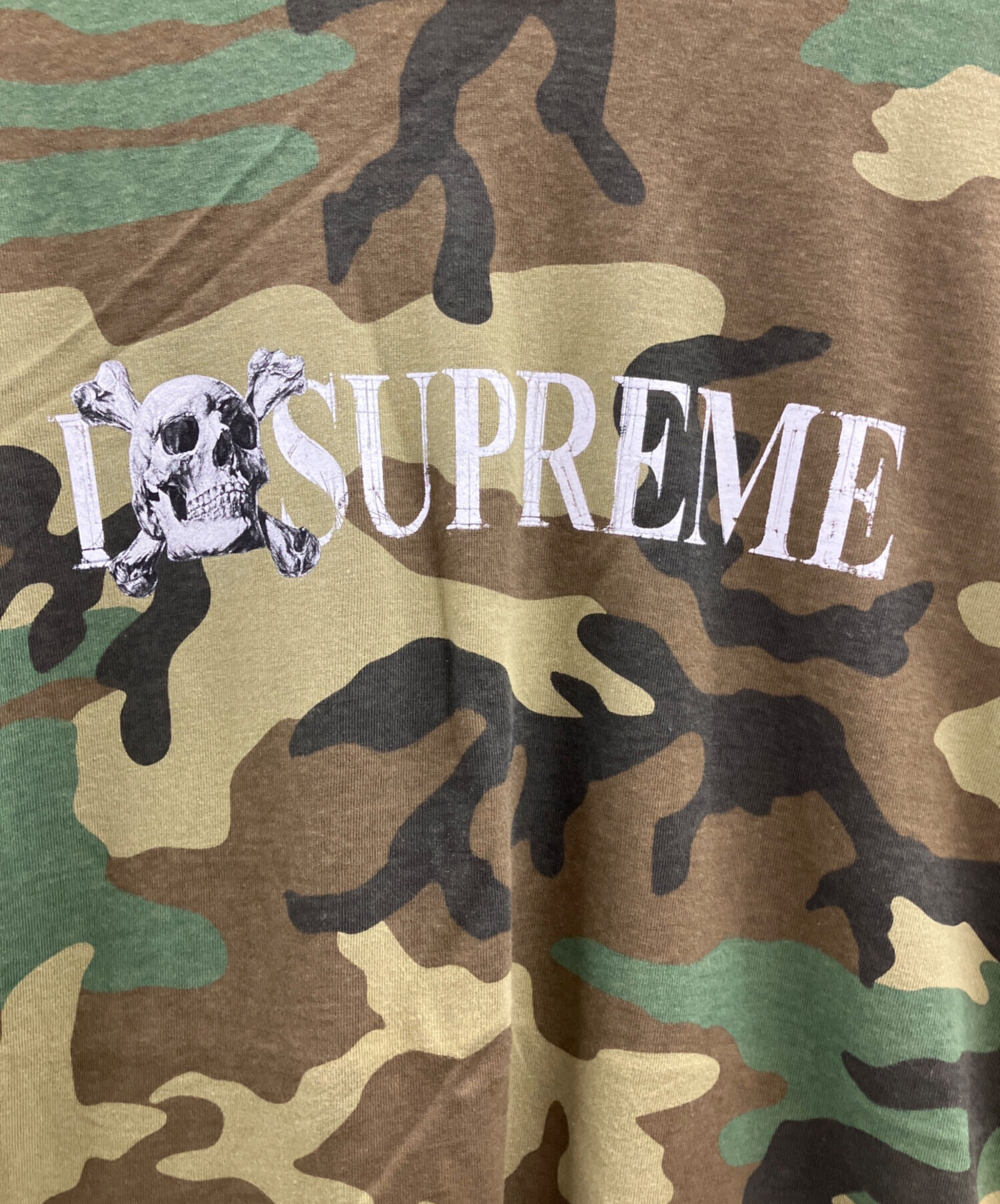 中古・古着通販】SUPREME (シュプリーム) Supreme Skull Tee グリーン 