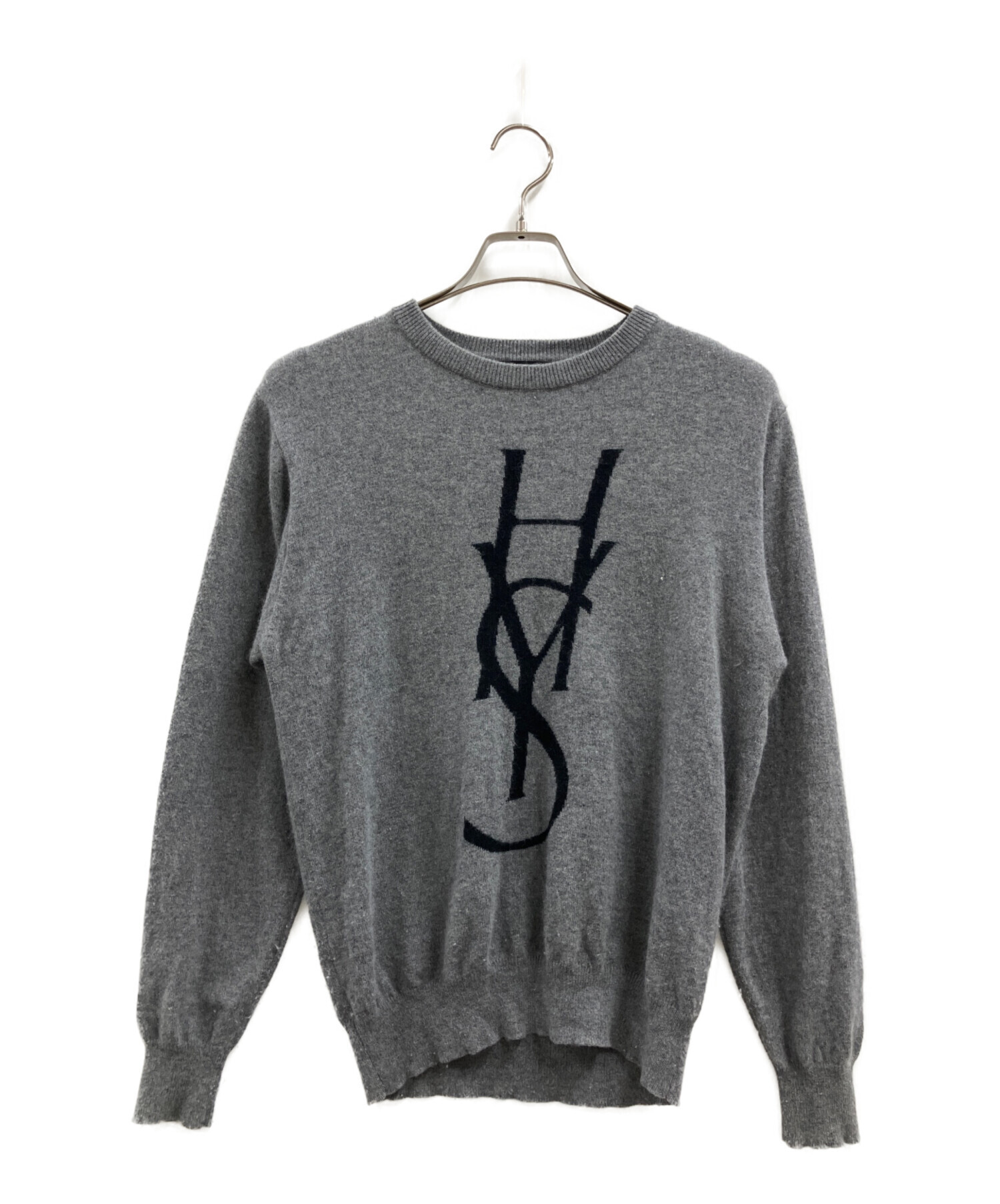 HYSTERIC GLAMOUR ニット グレー 中古・古着通販】Hysteric Glamour (ヒステリックグラマー) 薄手ニット
