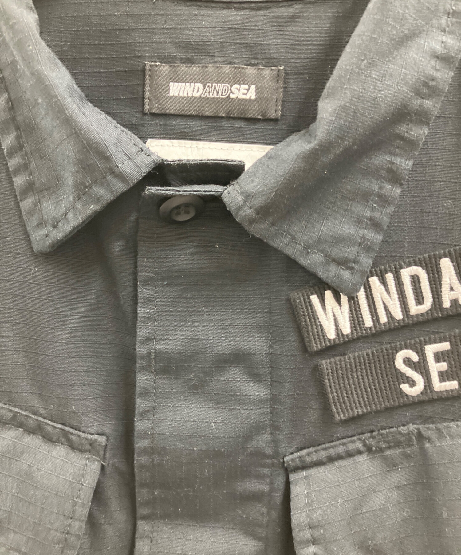 中古・古着通販】WIND AND SEA (ウィンダンシー) ジャケット ブラック