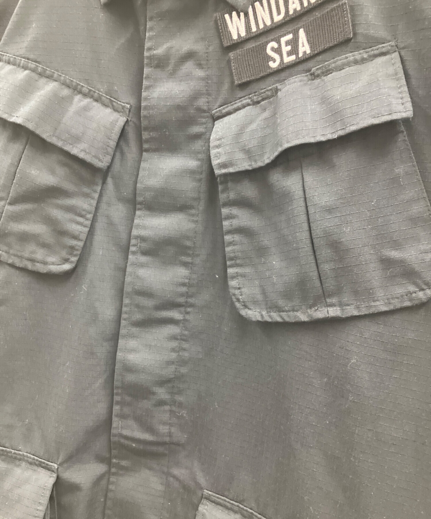中古・古着通販】WIND AND SEA (ウィンダンシー) ジャケット ブラック