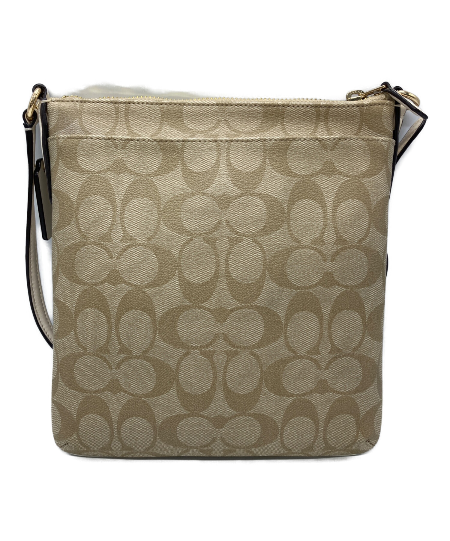 中古・古着通販】COACH (コーチ) COACH ショルダーバッグ ホワイト