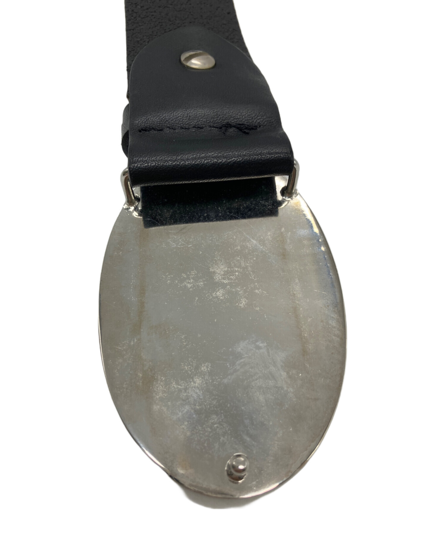 中古・古着通販】PRADA (プラダ) PRADA バックルベルト ブラック