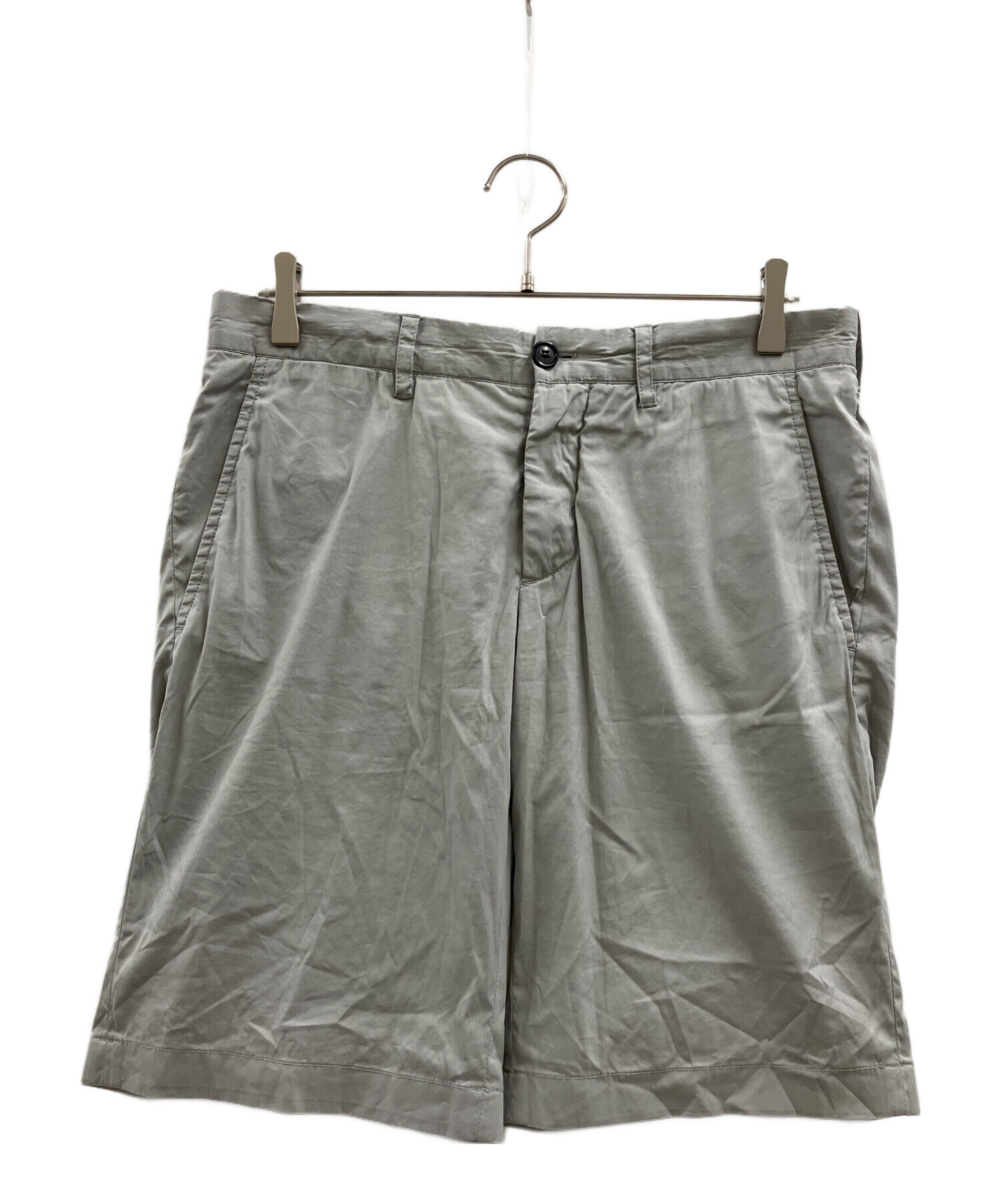 中古・古着通販】PRADA (プラダ) ハーフパンツ グレー サイズ:46
