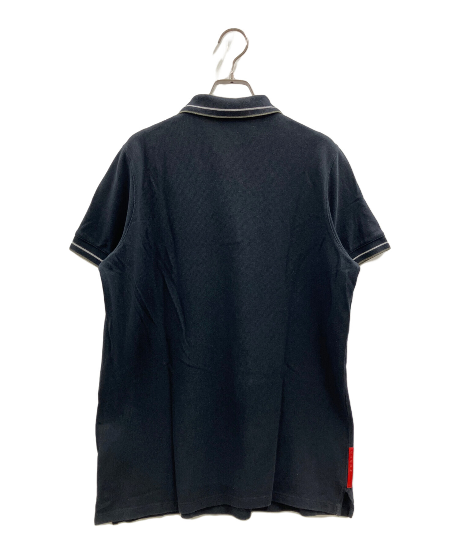 中古・古着通販】PRADA SPORTS (プラダスポーツ) ポロシャツ ブラック