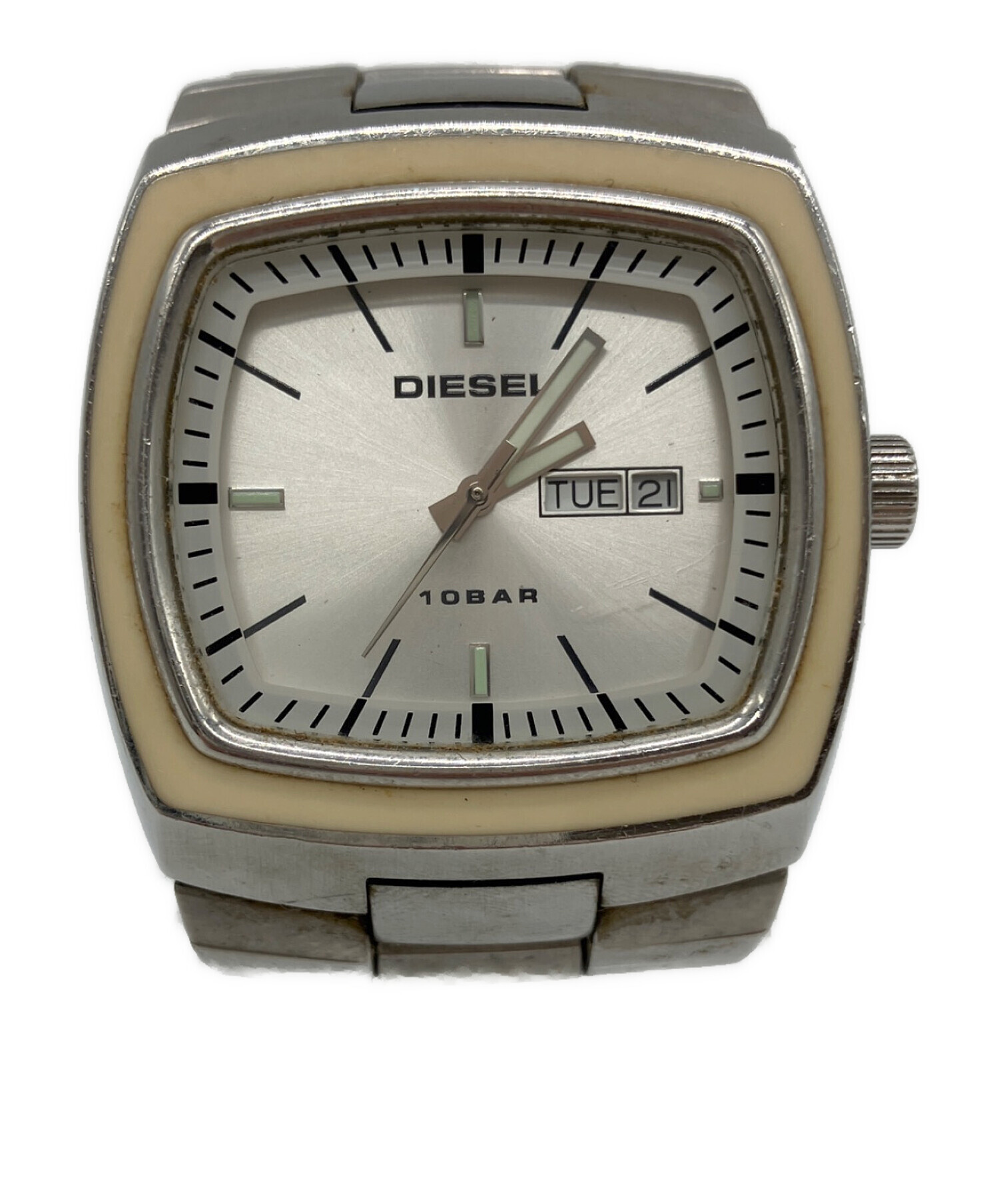 中古・古着通販】DIESEL (ディーゼル) DIESEL 腕時計 シルバー