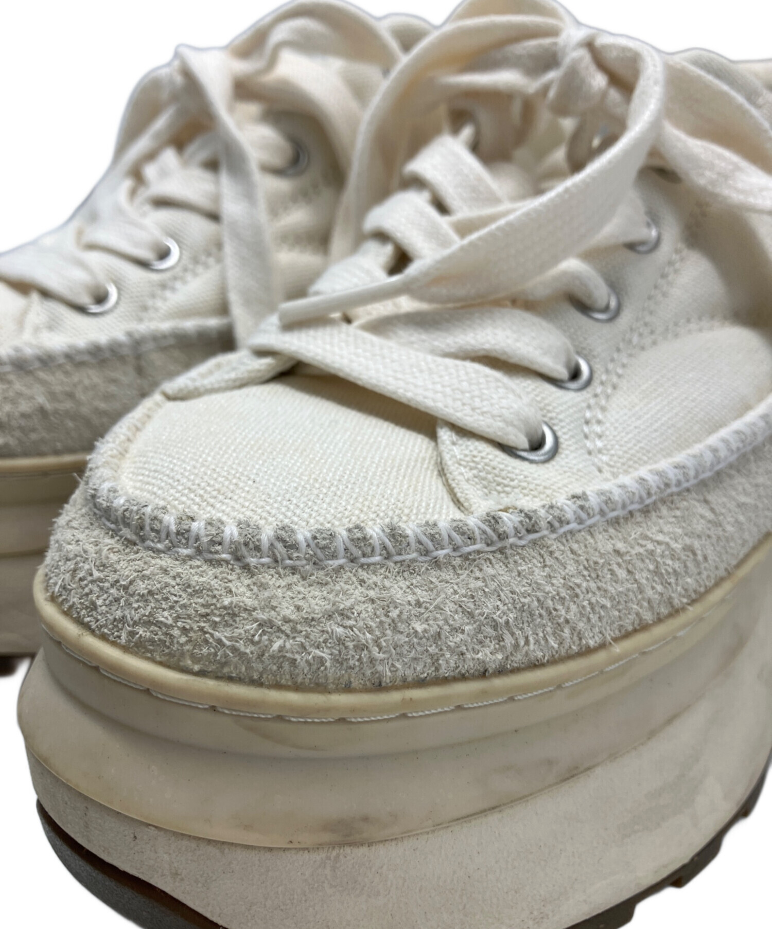 中古・古着通販】UGG (アグ) UGG スニーカー ベージュ サイズ:23.5cm