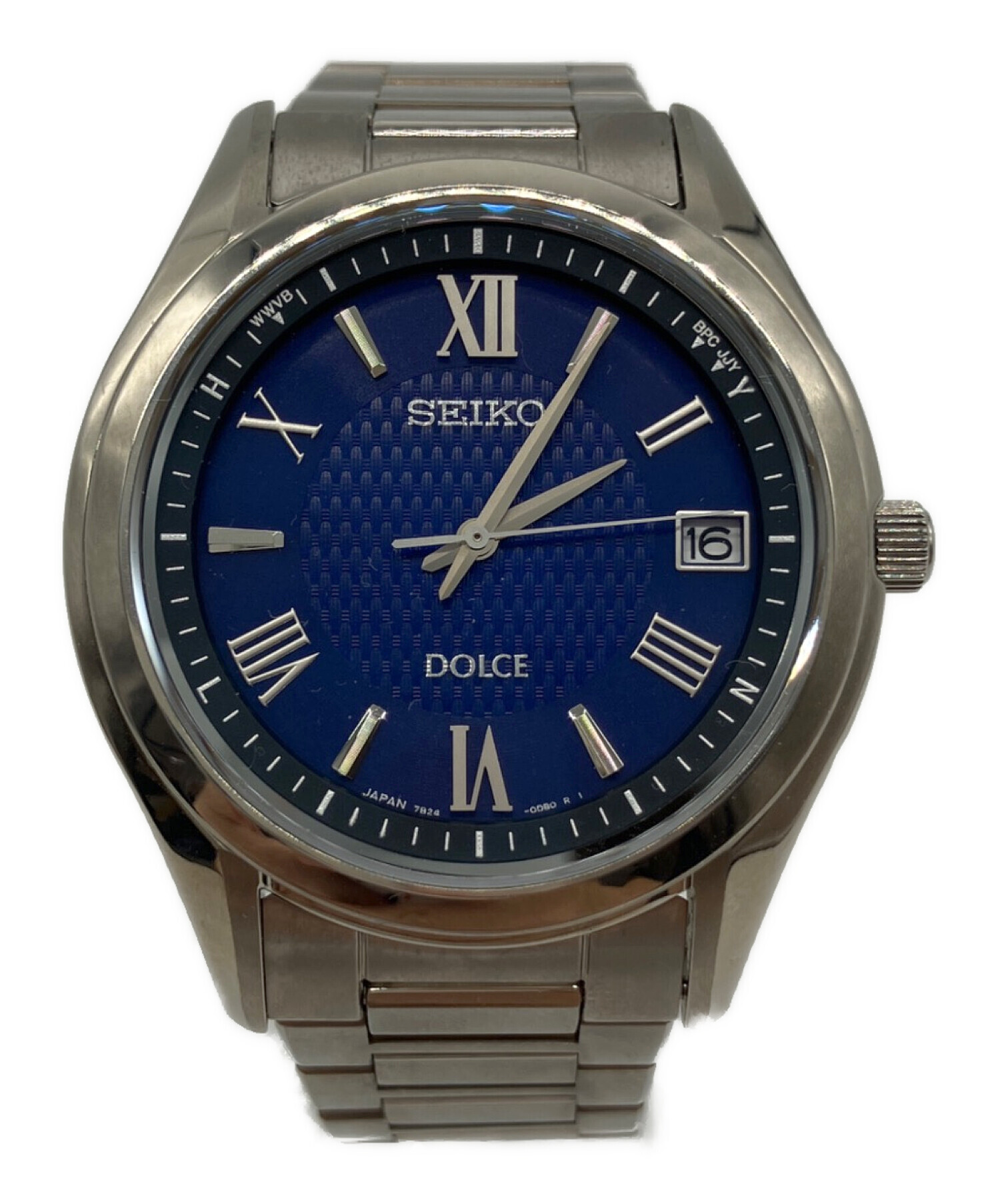 SEIKOドルチェ　非売品　腕時計 中古・古着通販】SEIKO (セイコー) SEIKO ドルチェ 腕時計 ネイビー