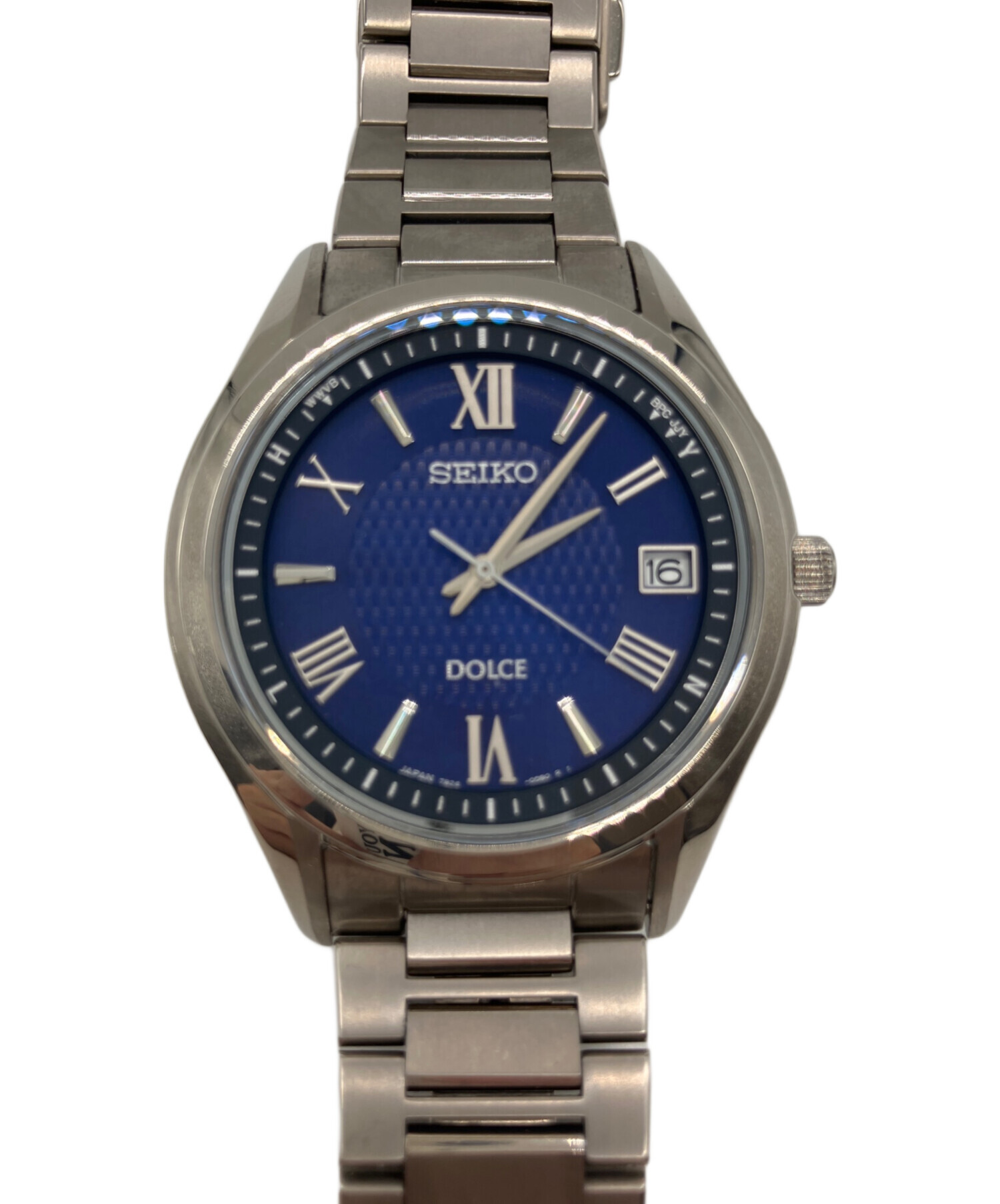 中古・古着通販】SEIKO (セイコー) SEIKO ドルチェ 腕時計 ネイビー