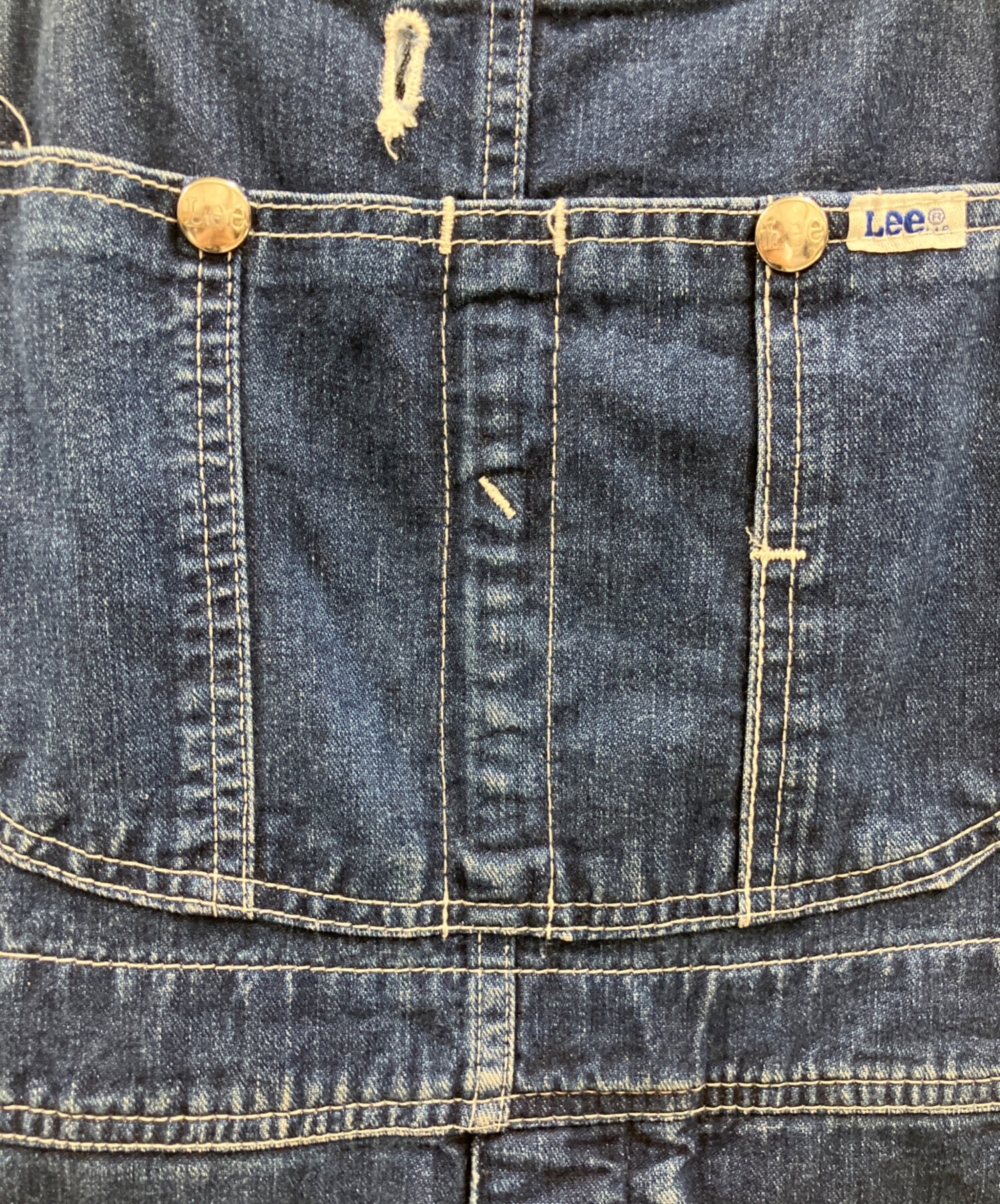 な*ご様 レア物 ヴィンテージ Lee オーバーオール 36×33 SANFOR 中古・古着通販】LEE (リー) LEE オーバーオール インディゴ サイズ