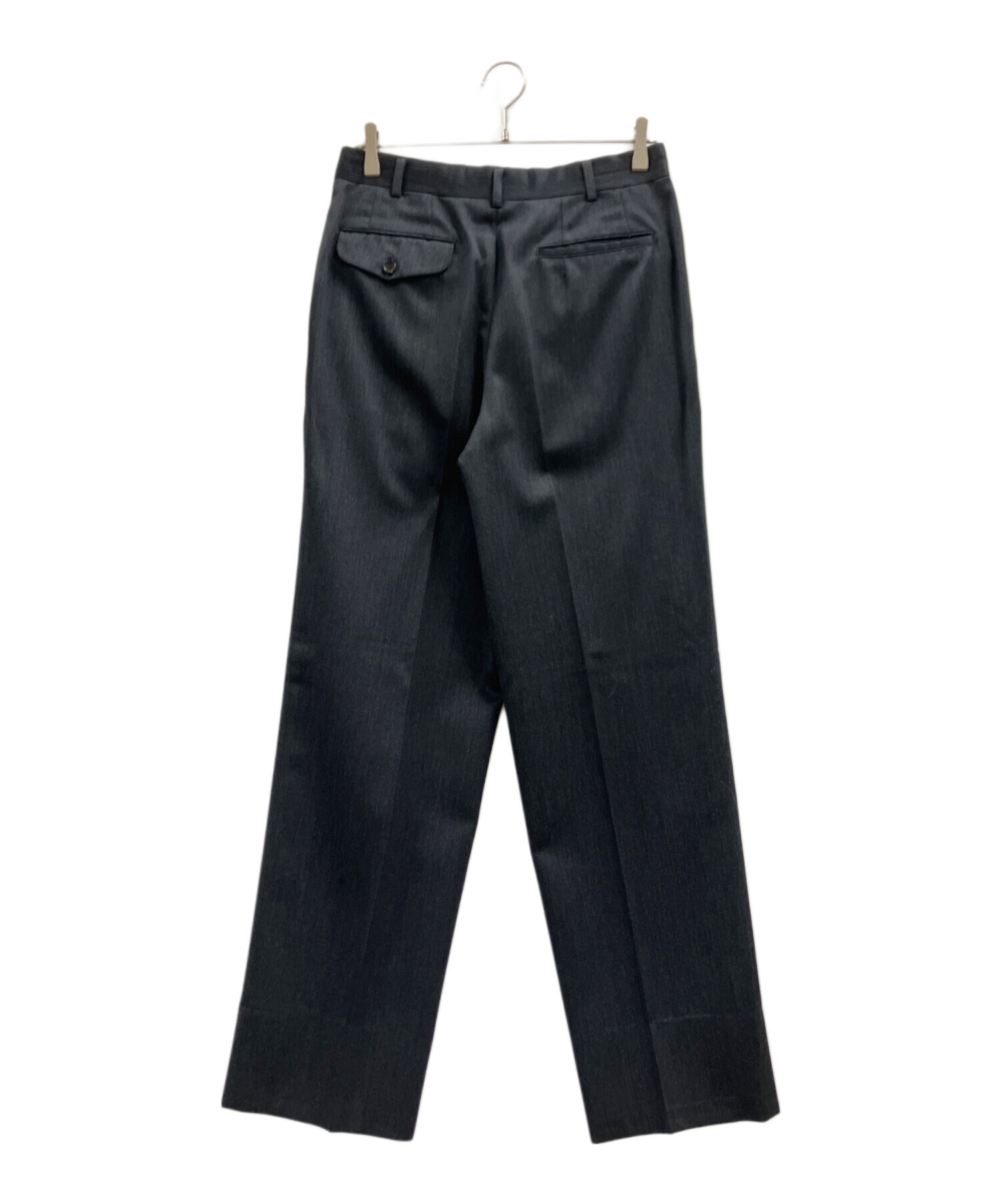 特価COMME des GARCONS 美品ダークグレースーツ　パンツ2本セット 中古・古着通販】COMME des GARCONS (コムデギャルソン) 2Bスーツ