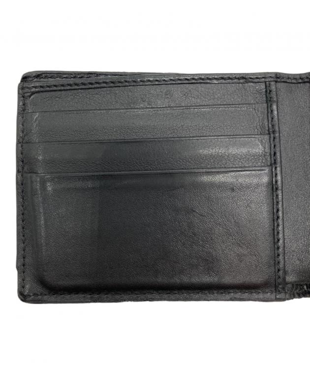 中古・古着通販】GUCCI (グッチ) GUCCI 2つ折り財布 ブラック