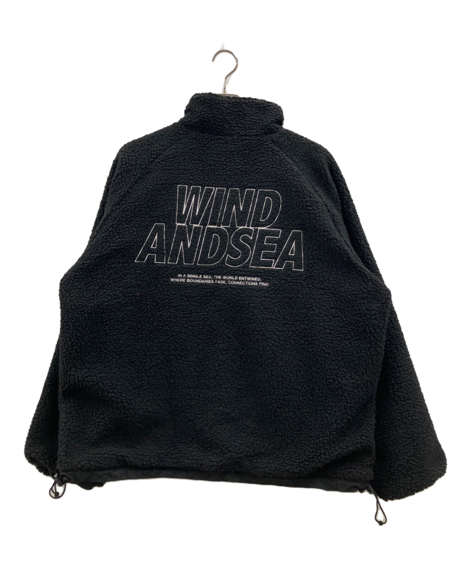 【Mサイズ】 ウィンダンシー フリースジャケット(ユニセックス) 中古・古着通販】WIND AND SEA (ウィンダンシー) リバーシブル