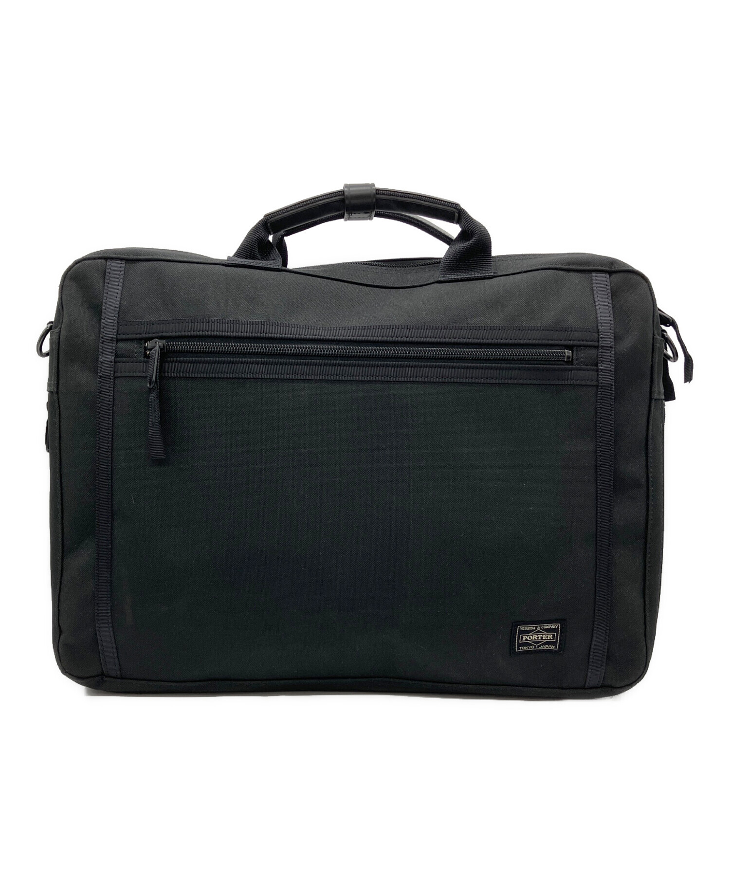 未使用品 ポーター2WAY ブリーフケース 中古・古着通販】PORTER (ポーター) PORTER 2WAYブリーフケース