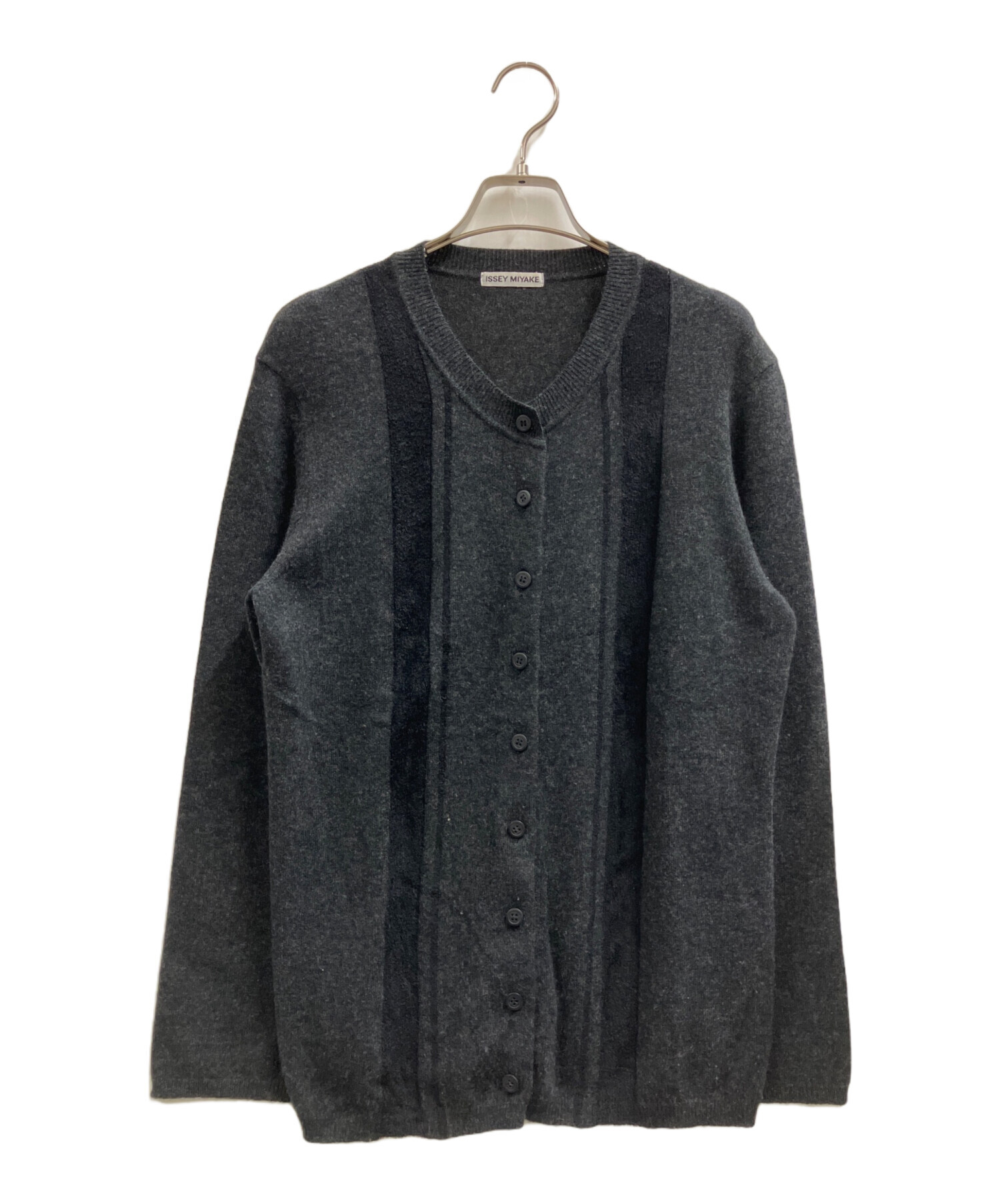 中古・古着通販】ISSEY MIYAKE (イッセイミヤケ) 薄手カーディガン