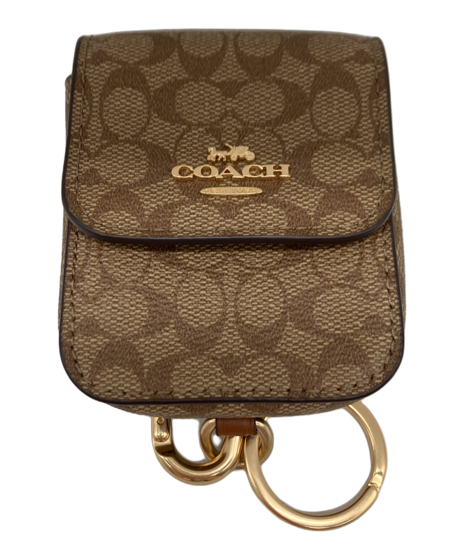 中古・古着通販】COACH (コーチ) COACH バッグチャーム ベージュ