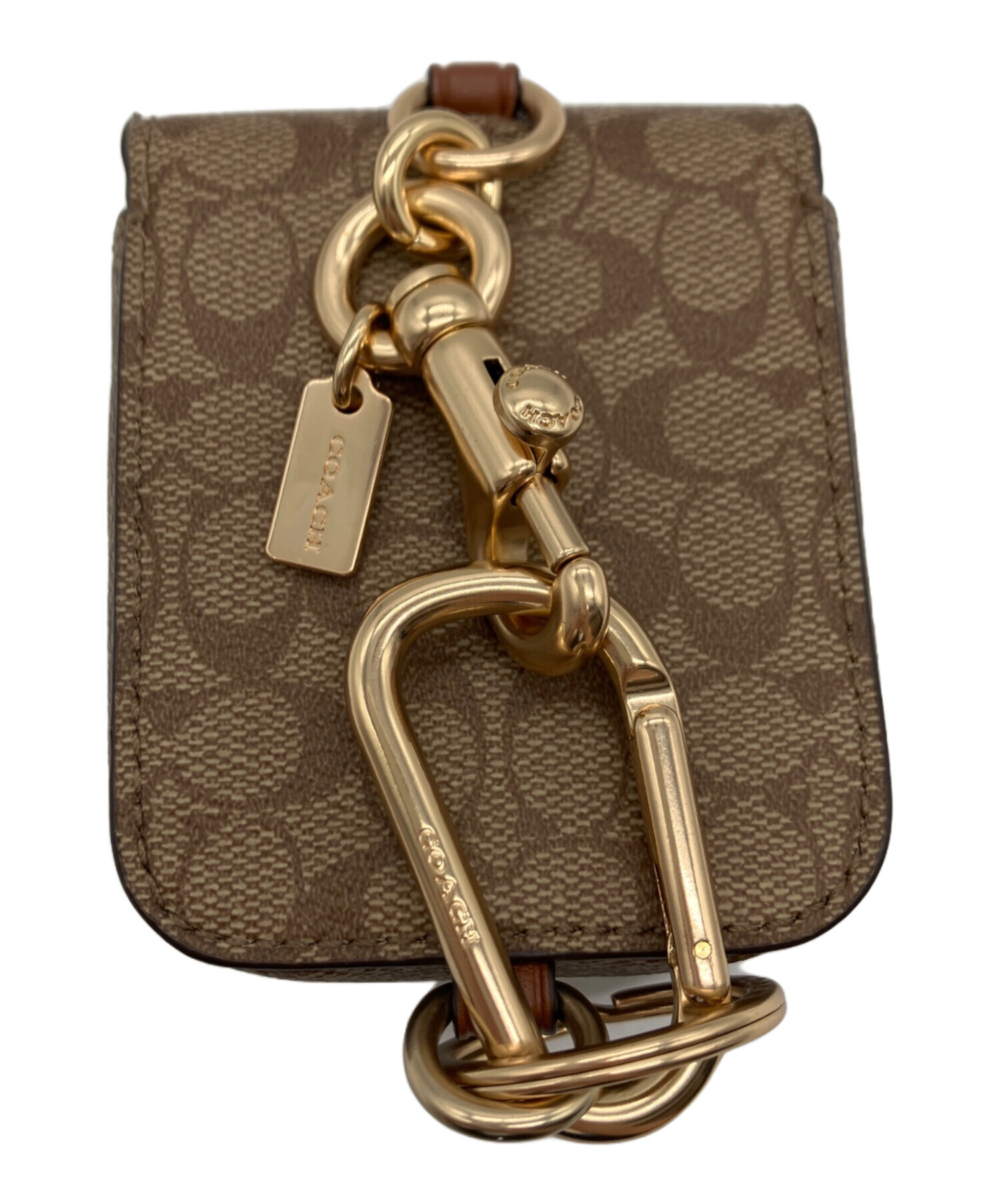 中古・古着通販】COACH (コーチ) COACH バッグチャーム ベージュ