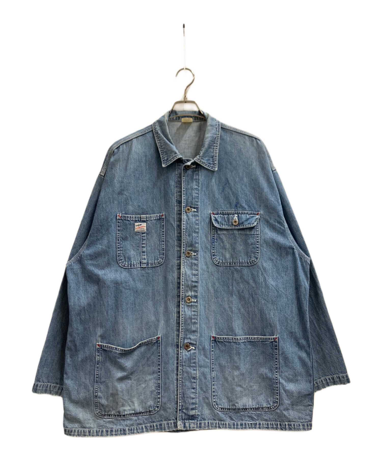 中古・古着通販】GAP (ギャップ) カバーオール インディゴ サイズ:M