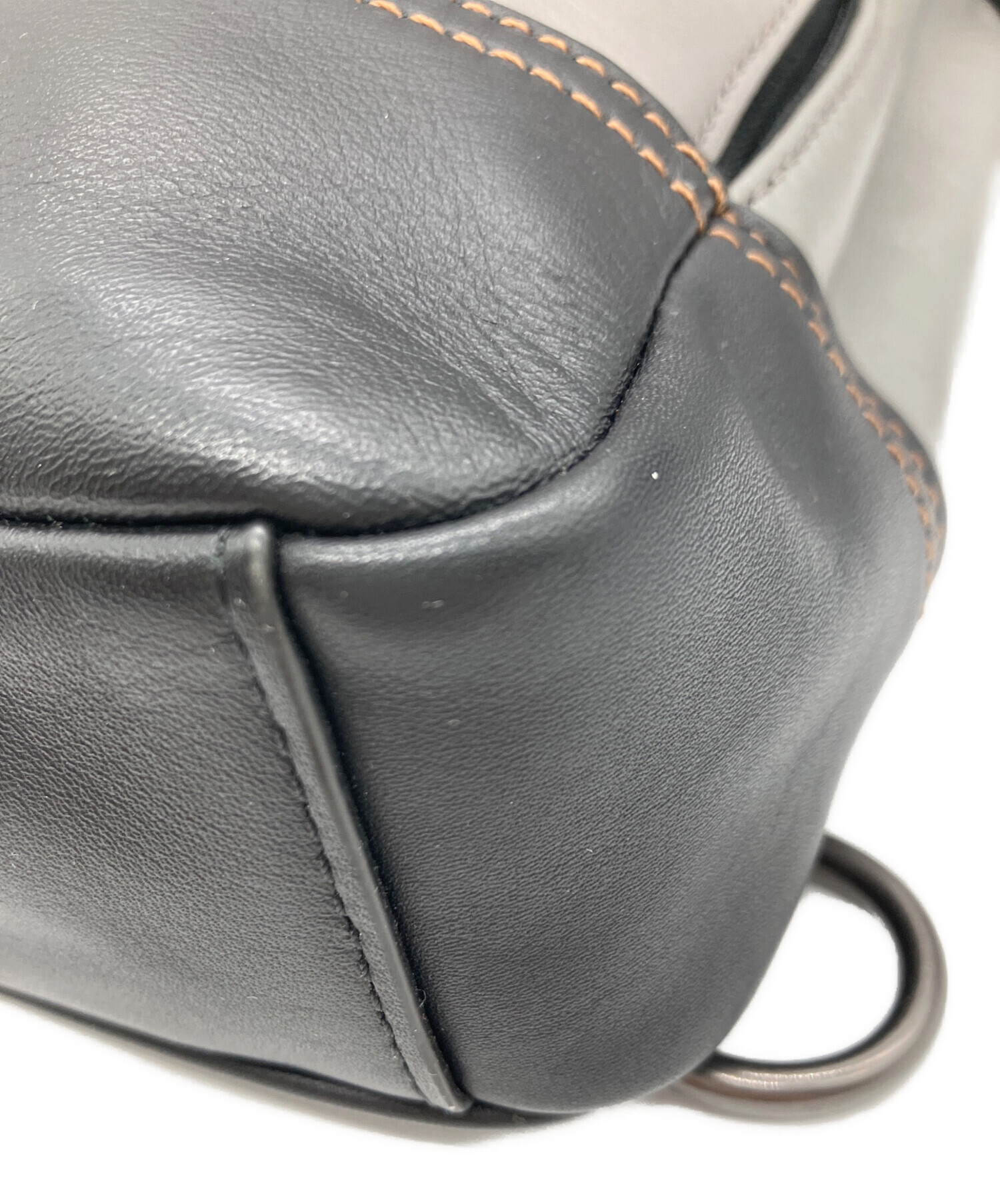 中古・古着通販】COACH (コーチ) COACH ボディバッグ グレー×ブラック