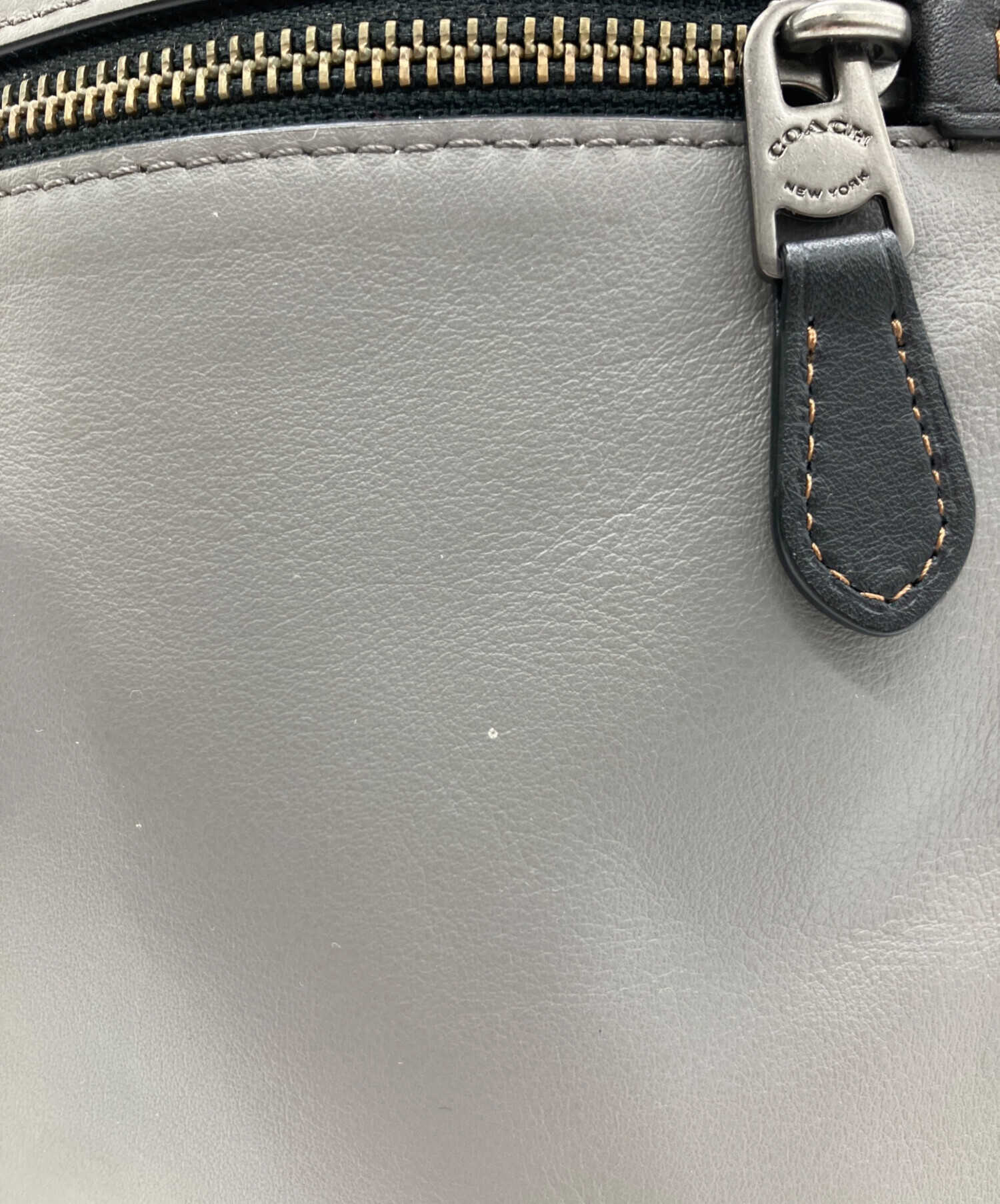 中古・古着通販】COACH (コーチ) COACH ボディバッグ グレー×ブラック