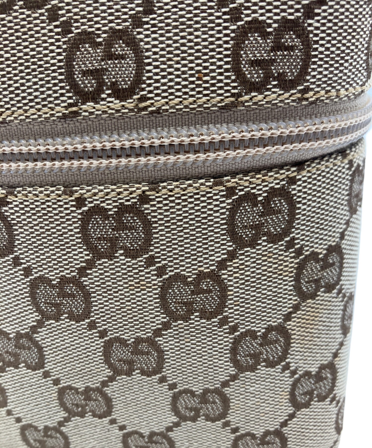 中古・古着通販】GUCCI (グッチ) GUCCI バニティバッグ ベージュ