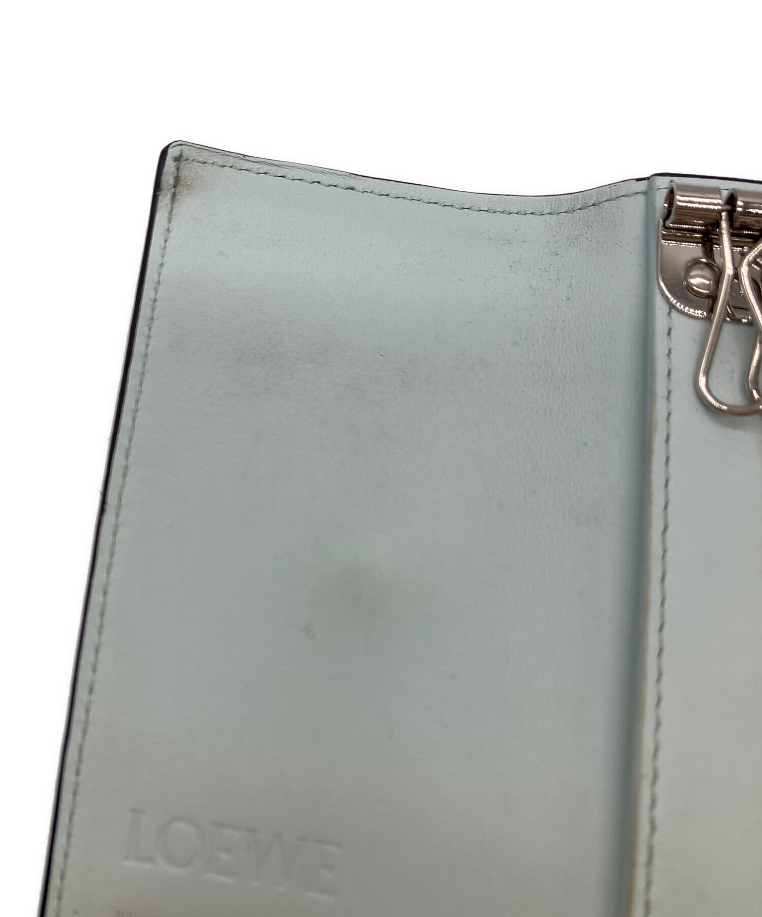 中古・古着通販】LOEWE (ロエベ) 6連キーケース スカイブルー