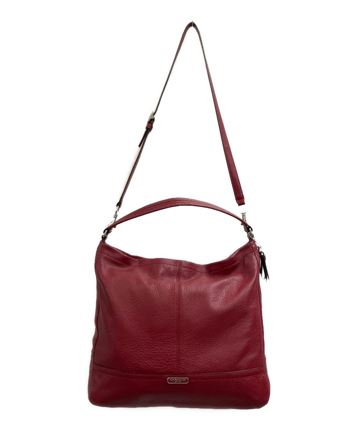 中古・古着通販】COACH (コーチ) COACH ショルダーバッグ レッド