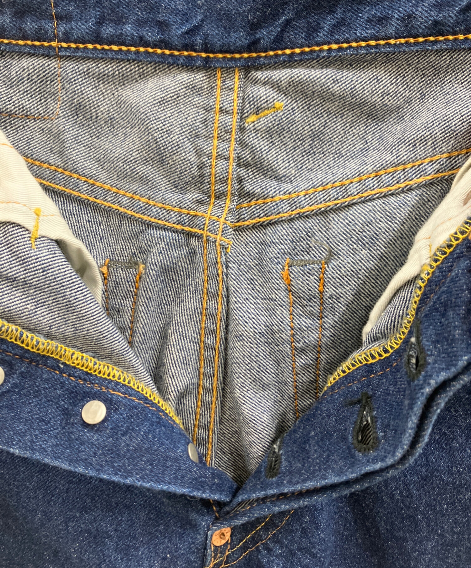 中古・古着通販】Evisu Jeans (エヴィスジーンズ) デニムパンツ 赤