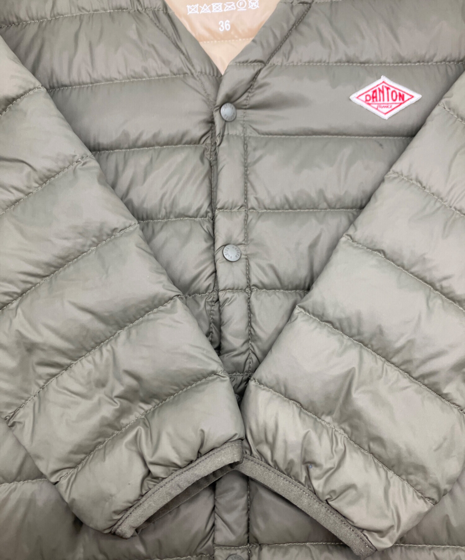 中古・古着通販】DANTON (ダントン) Vネックロングインナーダウン
