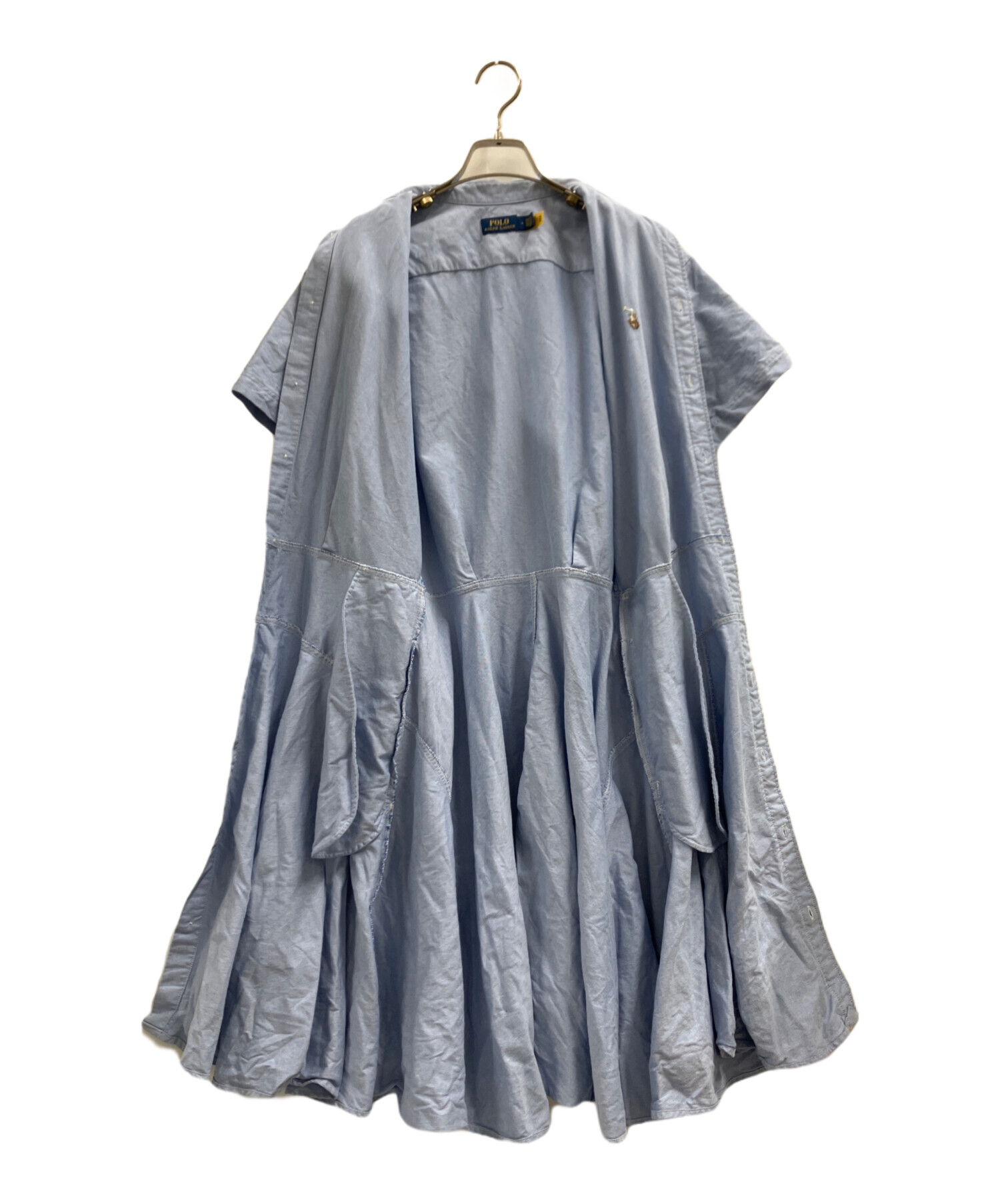 a*送様 Polo Ralph Lauren シャツワンピース サイズ4 タグ付 中古・古着通販】POLO RALPH LAUREN (ポロ・ラルフローレン) シャツ