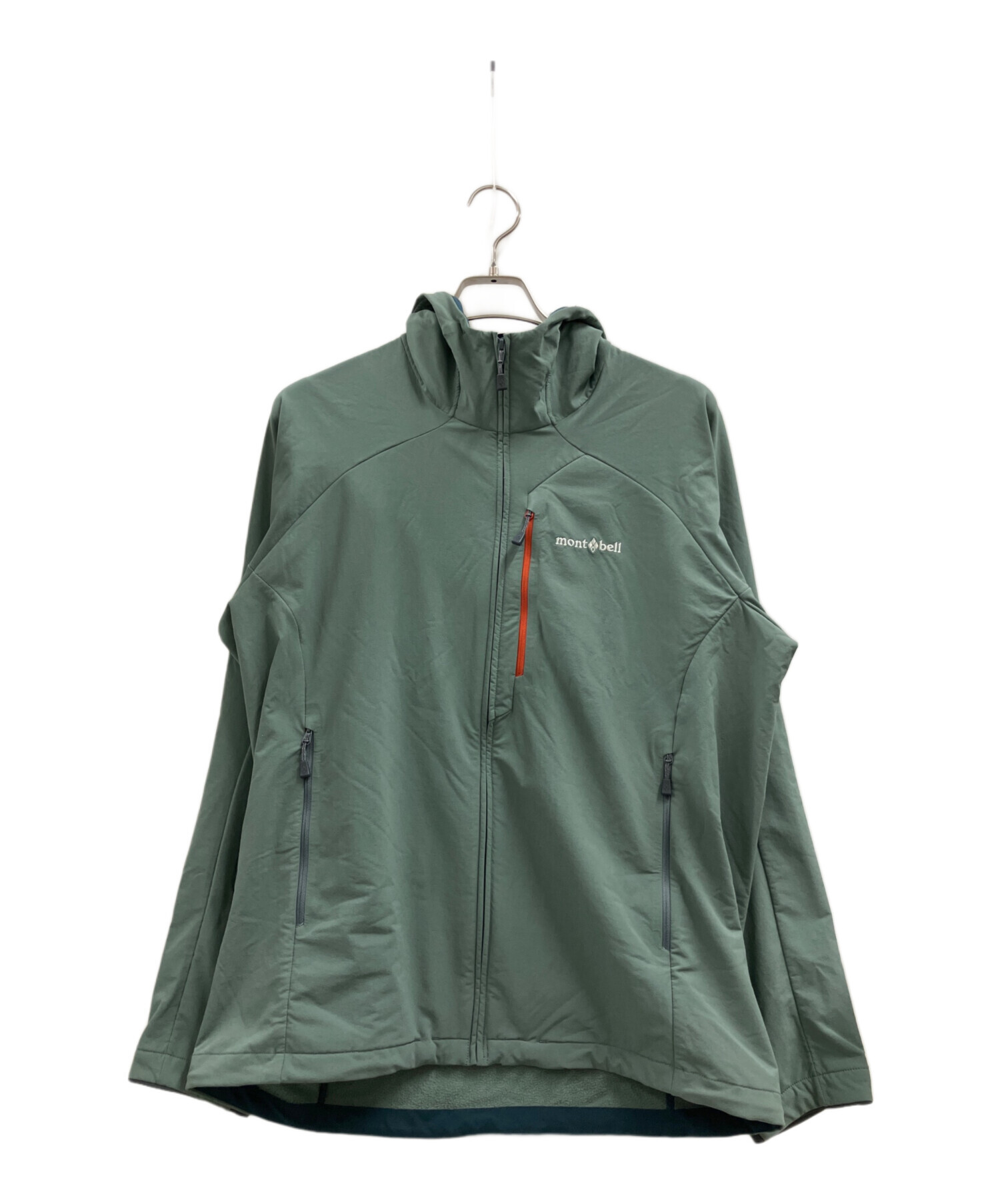 中古・古着通販】mont-bell (モンベル) ノマドパーカ グリーン サイズ