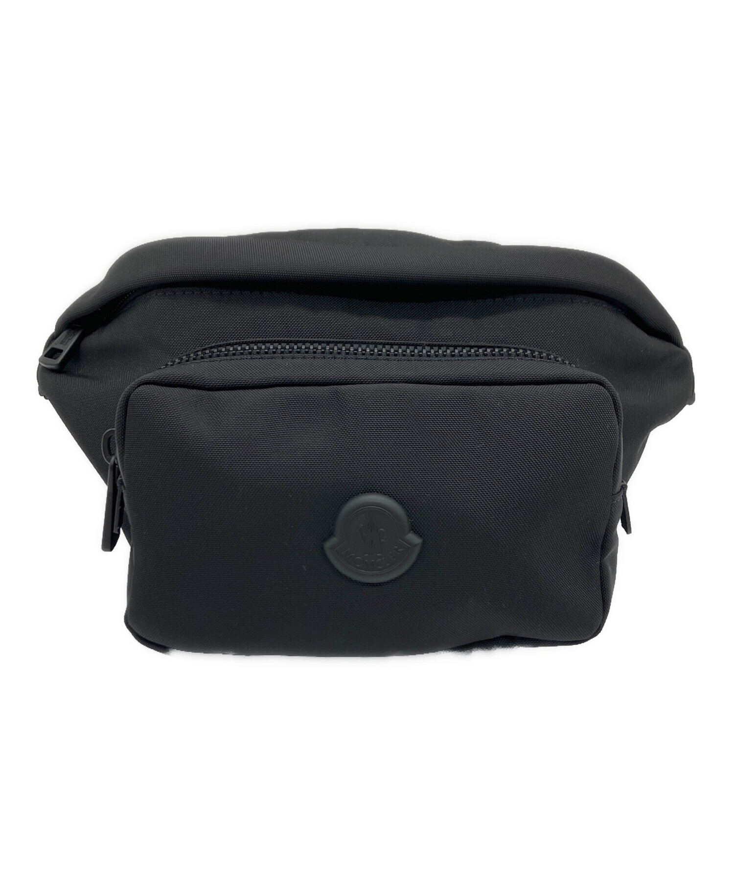 MONCLER ブラック ボディバッグ 中古・古着通販】MONCLER (モンクレール) MONCLER ボディーバッグ