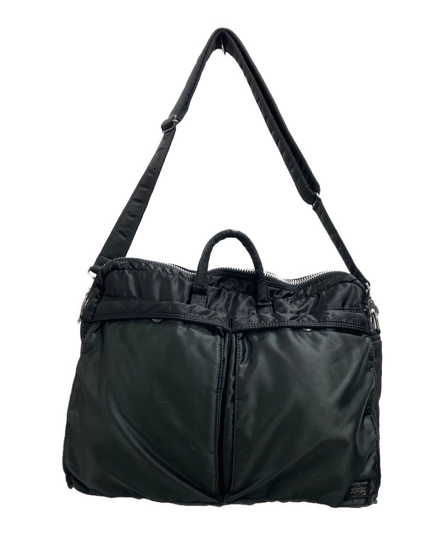 中古・古着通販】PORTER (ポーター) PORTER 2WAYバッグ ブラック 