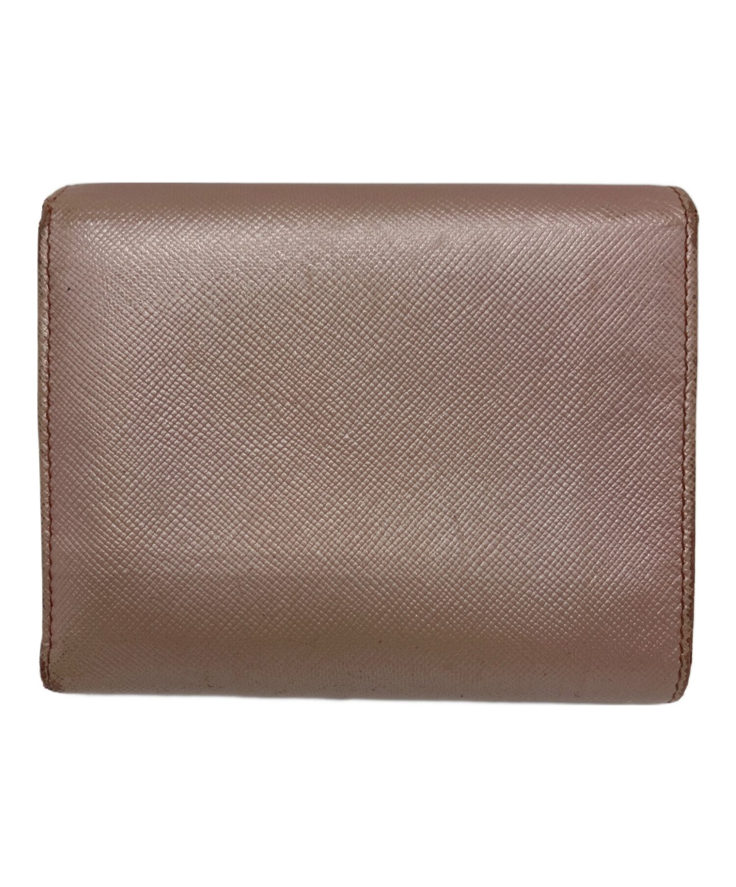 中古・古着通販】PRADA (プラダ) PRADA 3つ折り財布 ピンク｜ブランド