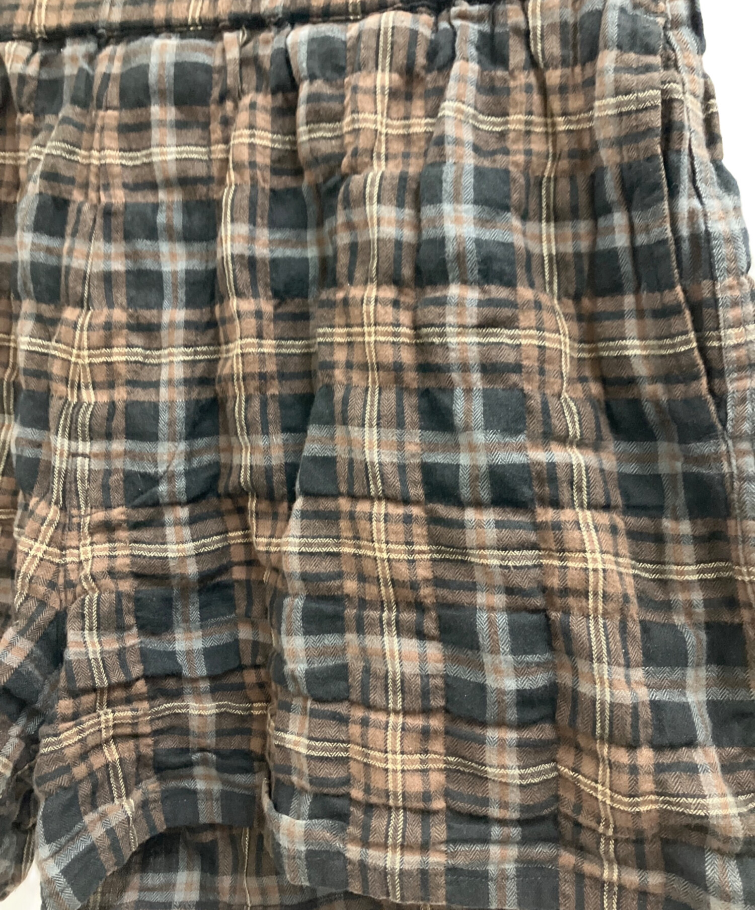 中古・古着通販】LES SIX (レ シス) LES SIX ショートパンツ ブラウン