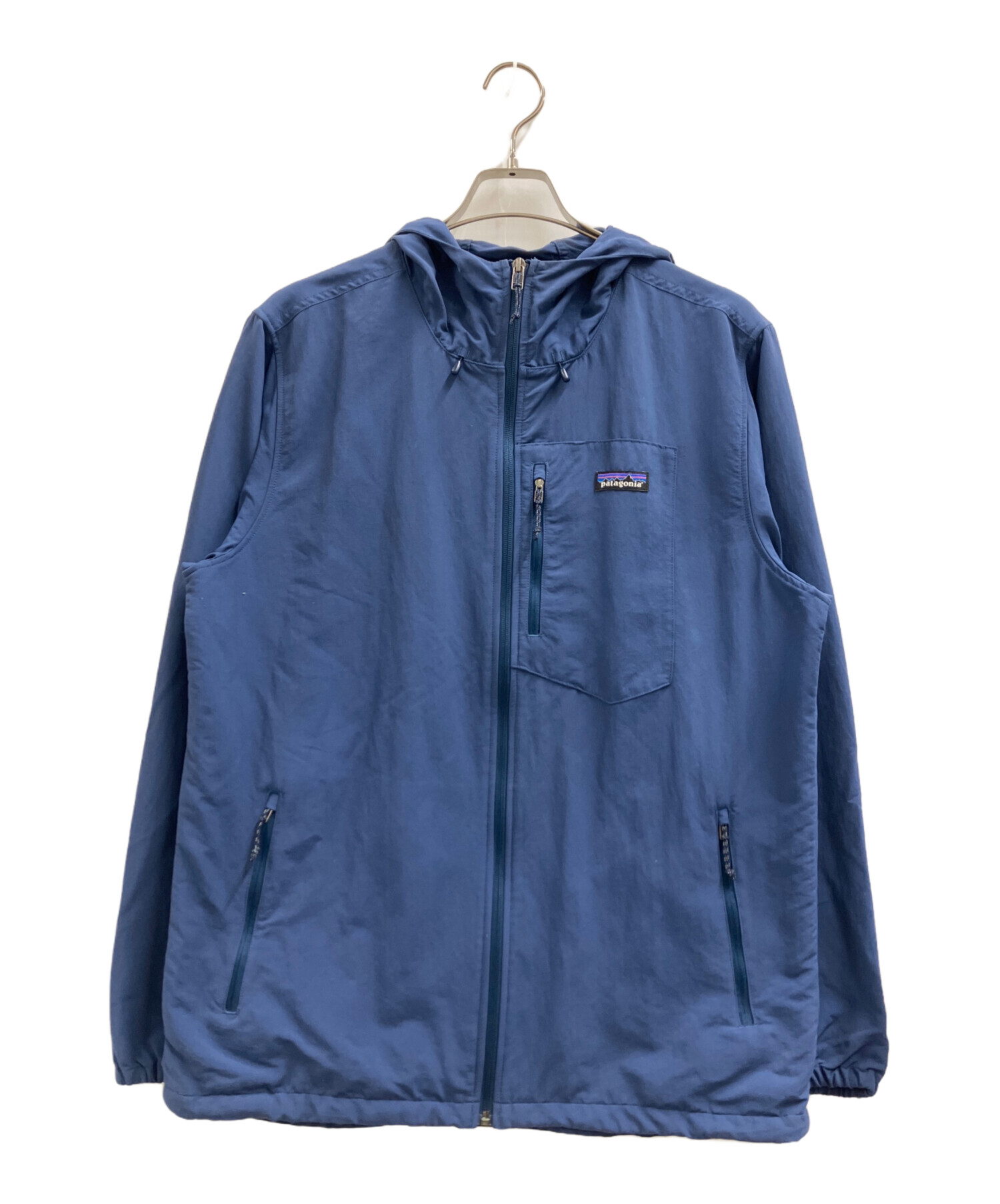 patagonia マウンテンパーカー M 青 中古・古着通販】Patagonia (パタゴニア) マウンテンパーカー ネイビー
