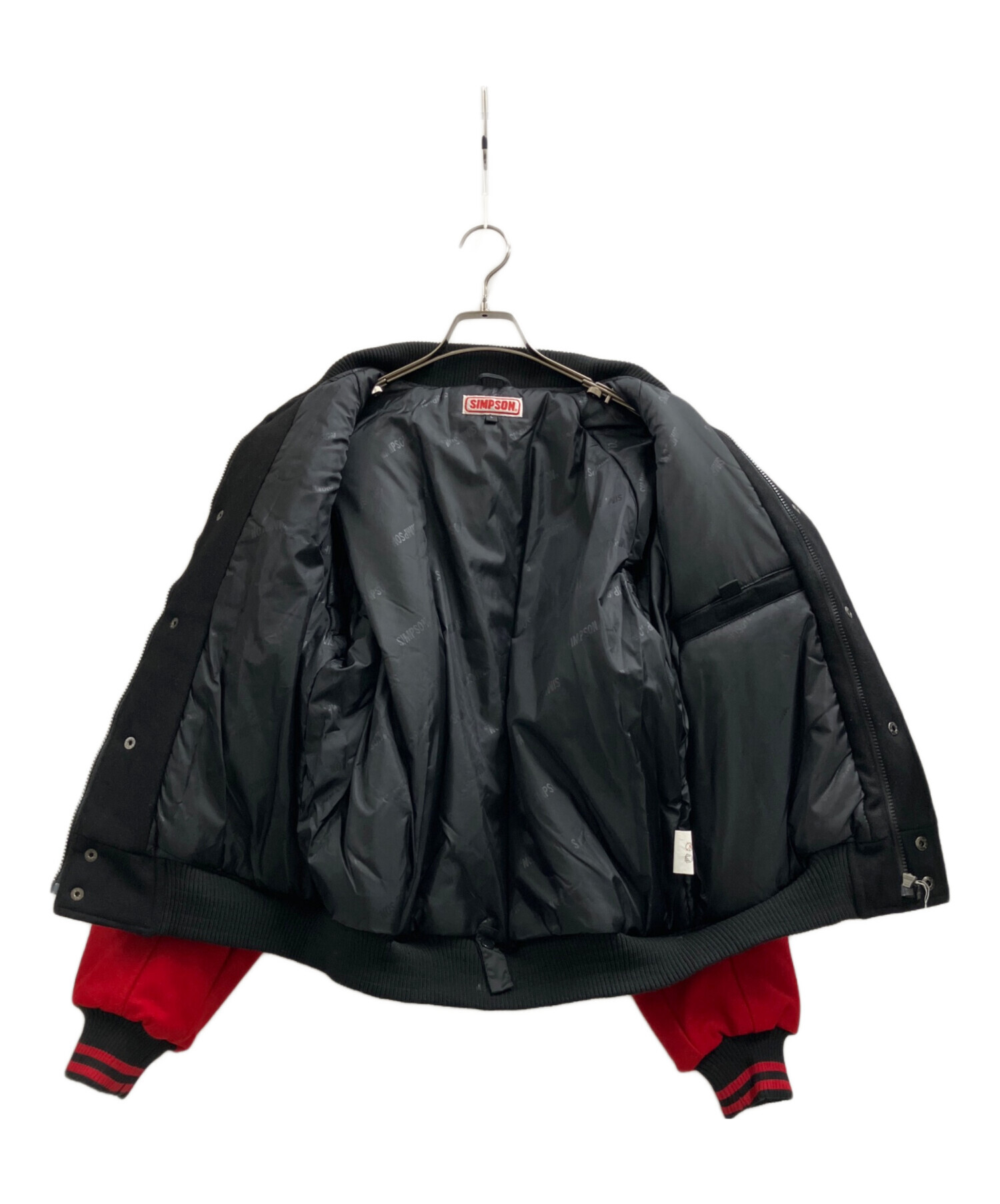 中古・古着通販】SIMPSON (シンプソン) ライダースジャケット レッド