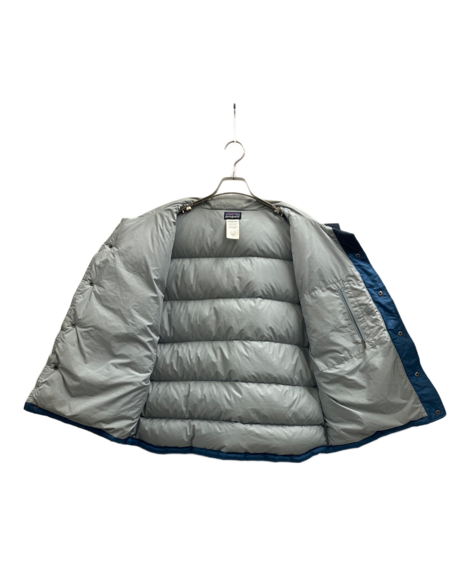 中古・古着通販】Patagonia (パタゴニア) ダウンベスト ブルー