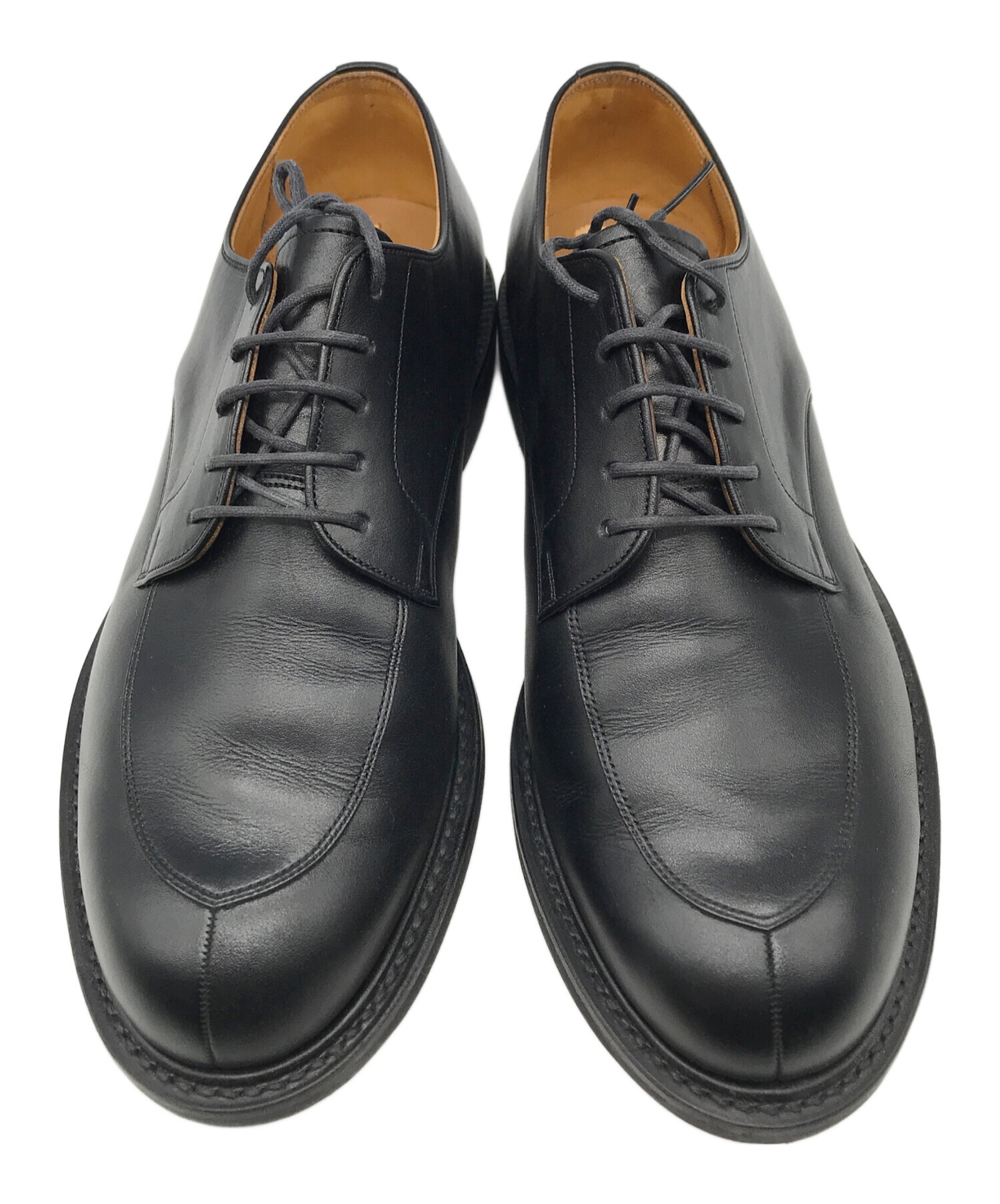 未使用 スコッチグレイン レザー シューズ 26cm SCOTCH GRAIN スコッチグレイン キャップトゥ 426 外羽根 レザー