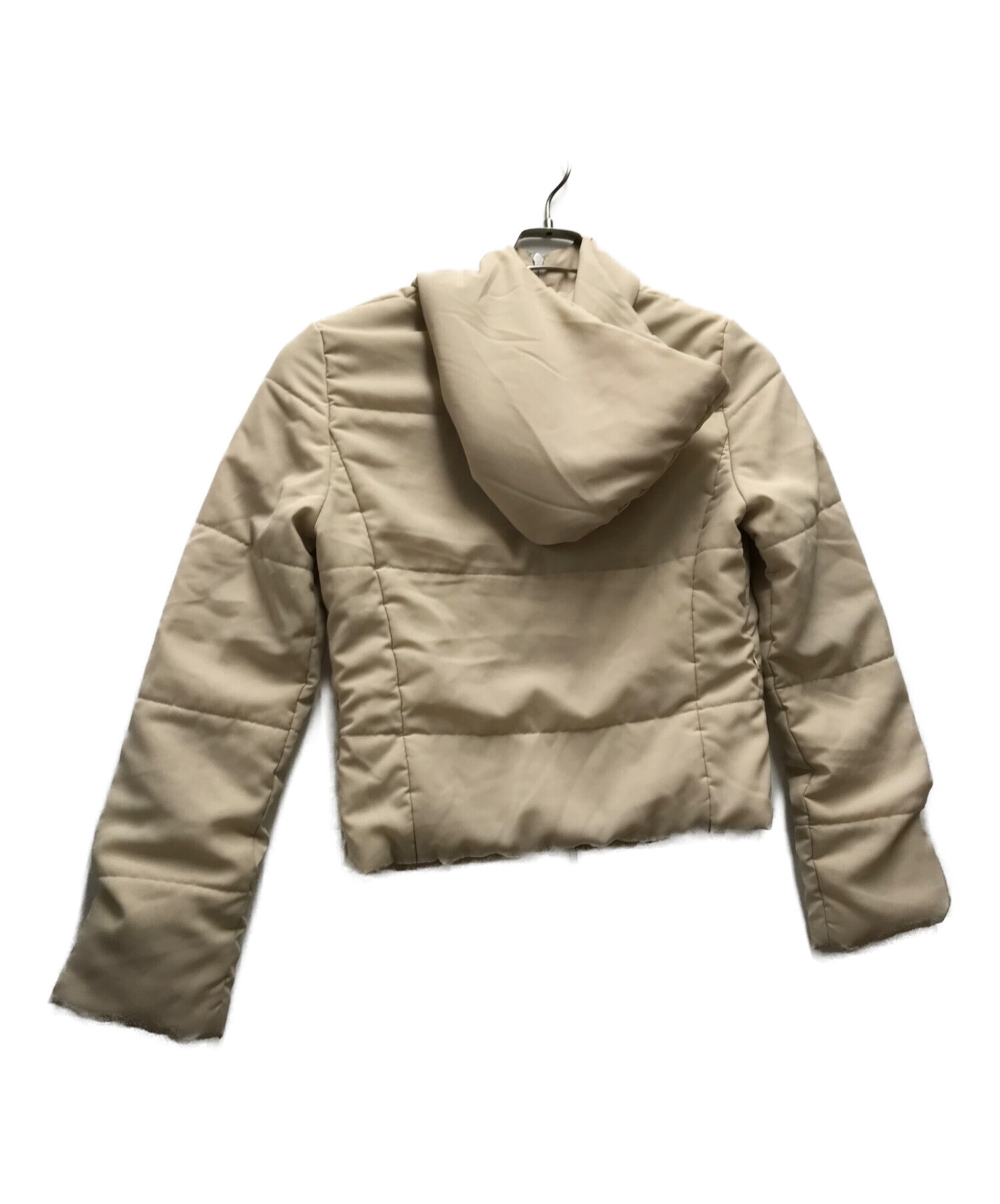 FOXEY NEW YORK 中綿ダウンジャケット ベージュ 襟 40 美品 FOXEY NEW