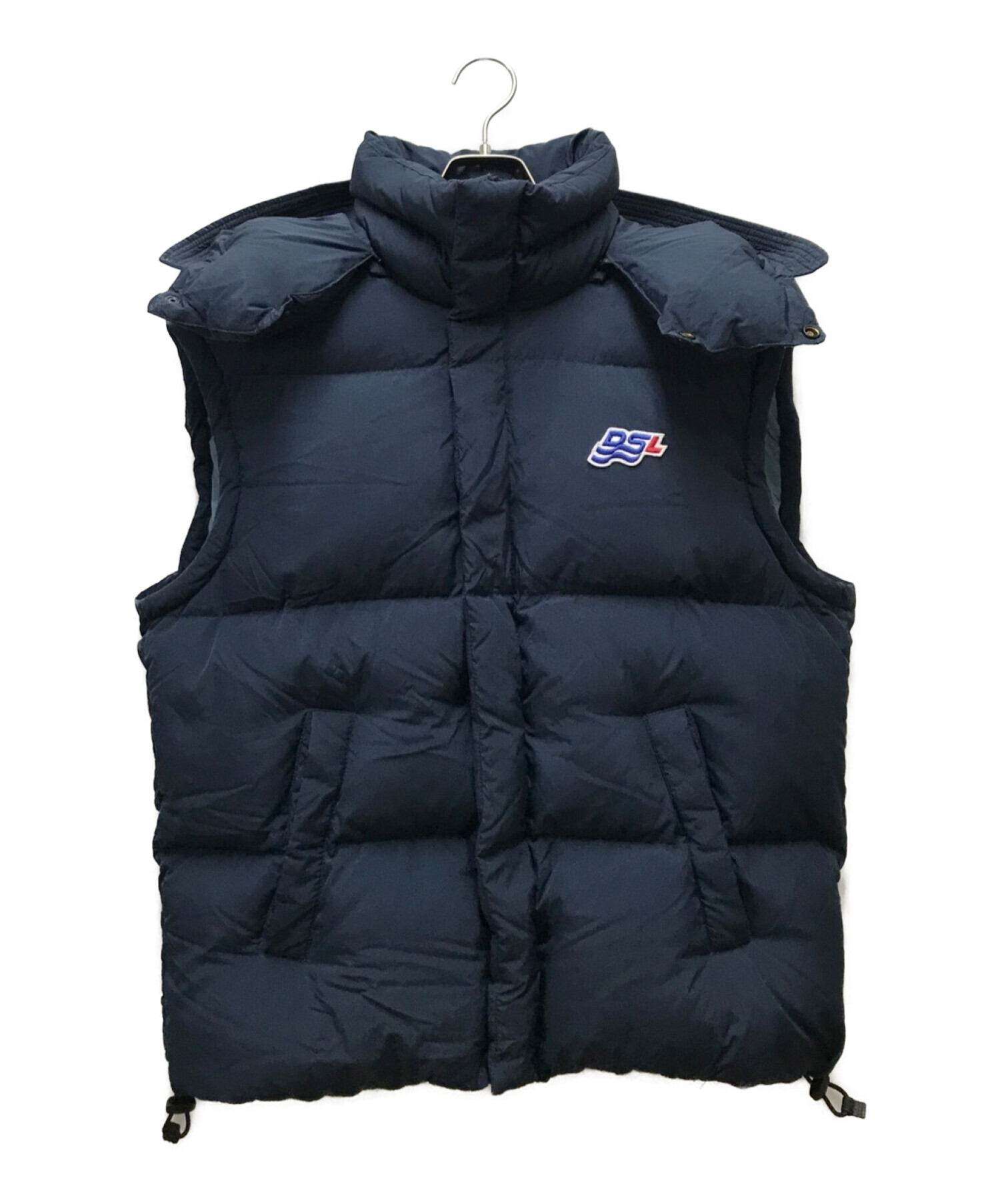 ☆美品☆ディーゼル☆ダウンベスト☆ネイビー☆サイズS☆DIESEL