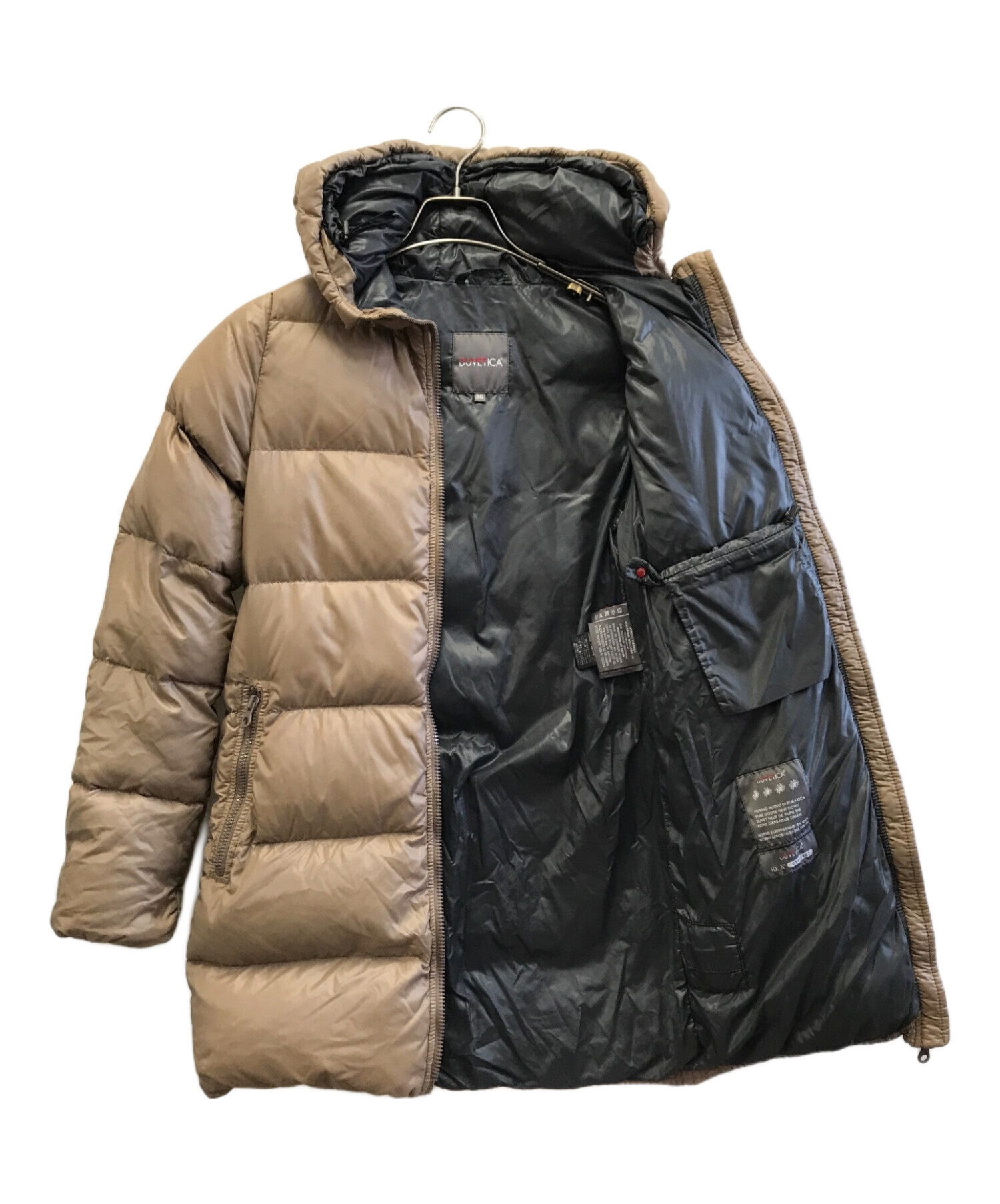 中古・古着通販】DUVETICA (デュベティカ) ダウンコート ベージュ