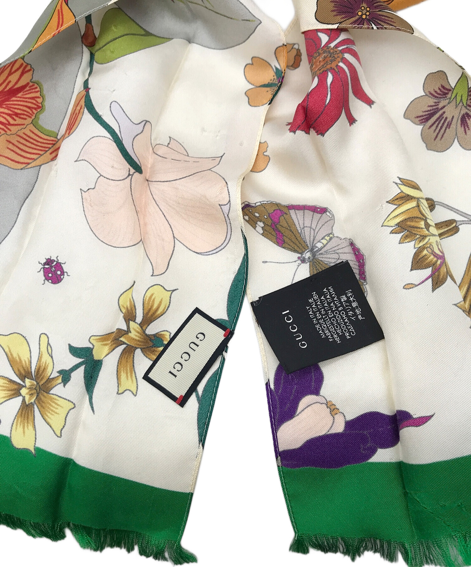 中古・古着通販】GUCCI (グッチ) シルクネックボウ｜ブランド・古着
